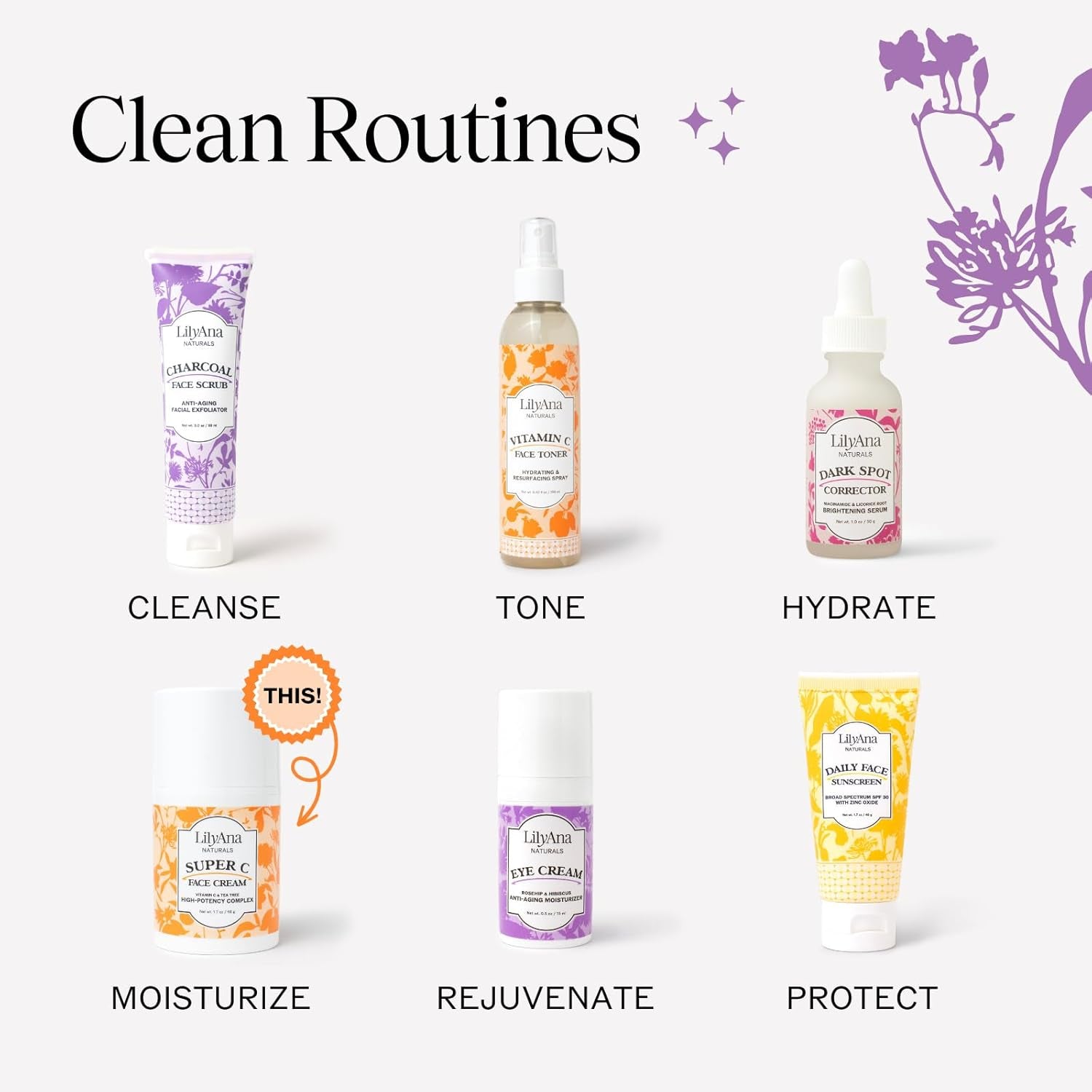 LilyAna Naturals Super C Face Cream – 48g | Vitamin C Moisturizer for Brightening, Hydration & Anti-Aging LilyAna Naturals Super C Face Cream – 48g | Vitamin C Moisturizer for Brightening, Hydration & Anti-Aging