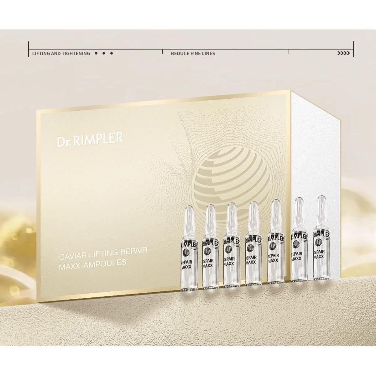 DR. RIMPLER Caviar Lifting Repair Maxx-Ampoules - 2ml x 15 Bottles | Firming & Anti-Wrinkle Treatment DR. RIMPLER Caviar Lifting Repair Maxx-Ampoules - 2ml x 15 Bottles | Firming & Anti-Wrinkle Treatment