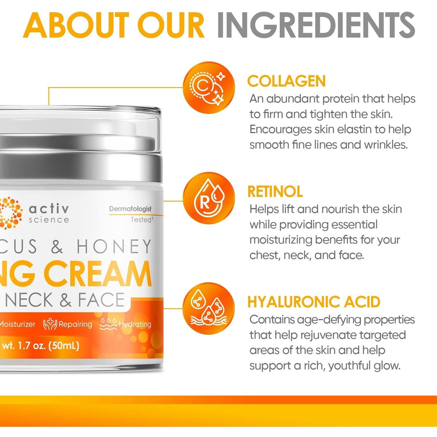 ACTIVSCIENCE Hibiscus & Honey Firming Cream – 50ml | Anti-Aging & Hydrating Formula ACTIVSCIENCE Hibiscus & Honey Firming Cream – 50ml | Anti-Aging & Hydrating Formula