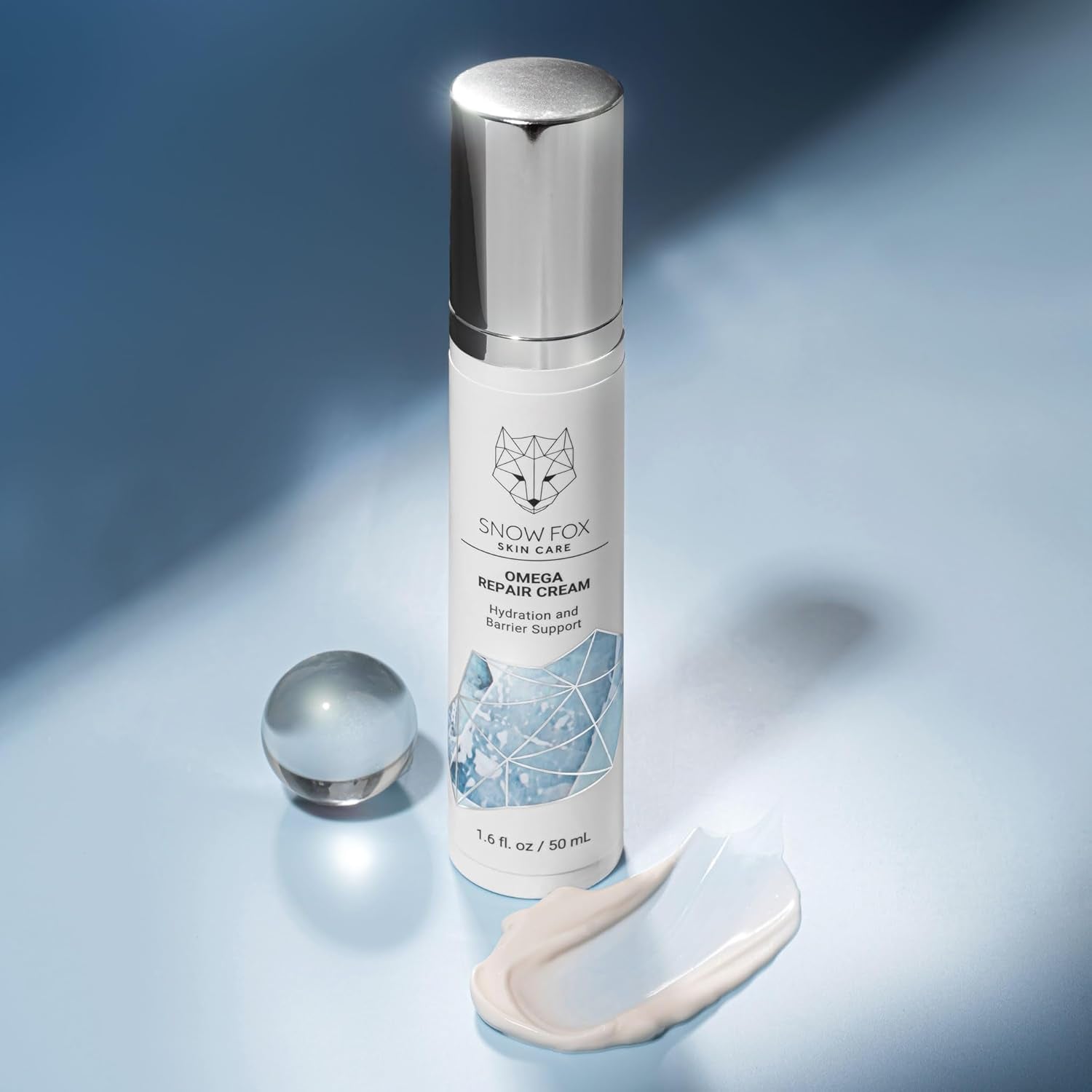 Snowfox Skin Care Omega Repair Cream – 50ml | Barrier-Strengthening, Hydrating Anti-Ageing Moisturiser Snowfox Skin Care Omega Repair Cream – 50ml | Barrier-Strengthening, Hydrating Anti-Ageing Moisturiser