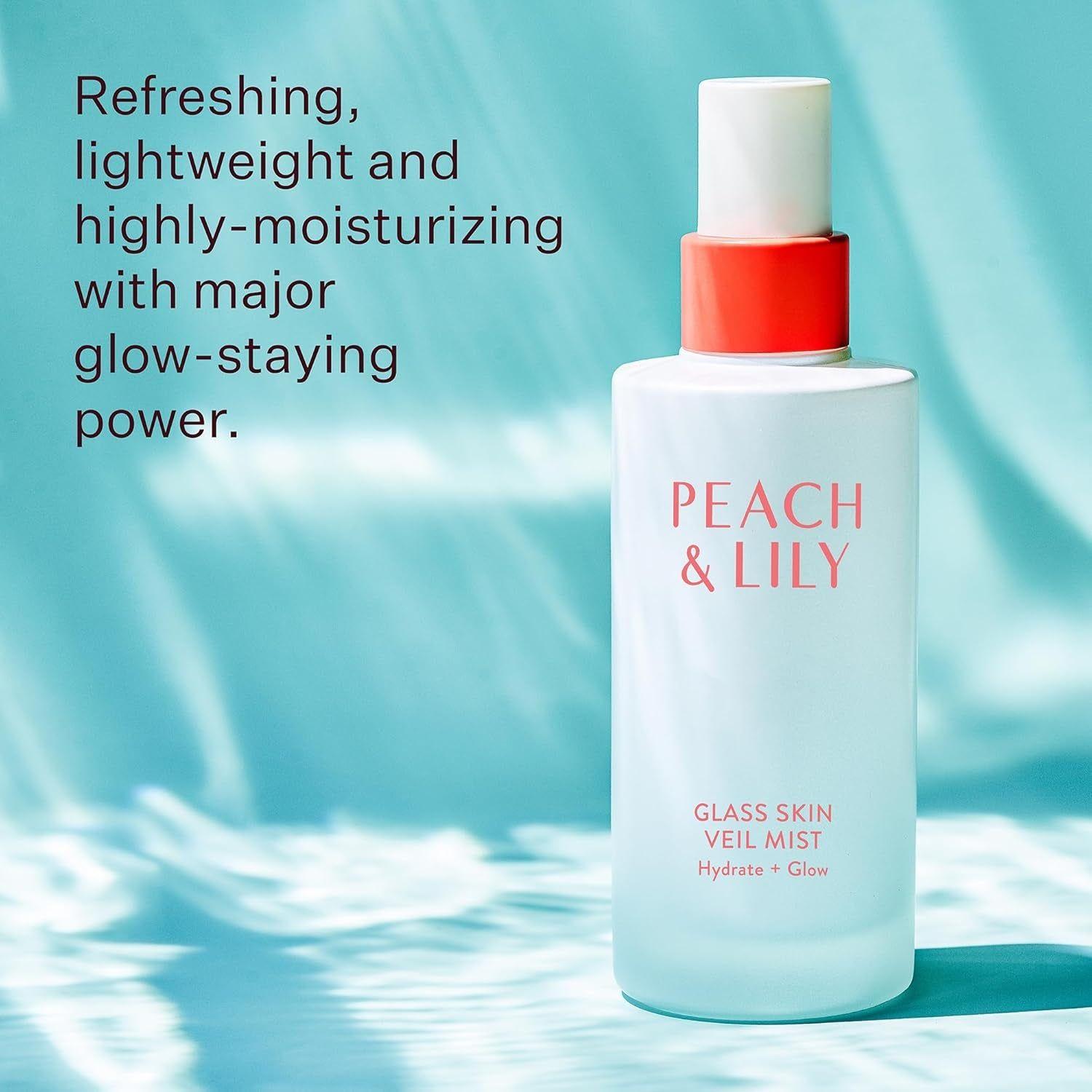 Peach & Lily Glass Skin Veil Mist – 100ml | Instant Radiance & Hydration for a Glass Skin Glow Peach & Lily Glass Skin Veil Mist – 100ml | Instant Radiance & Hydration for a Glass Skin Glow