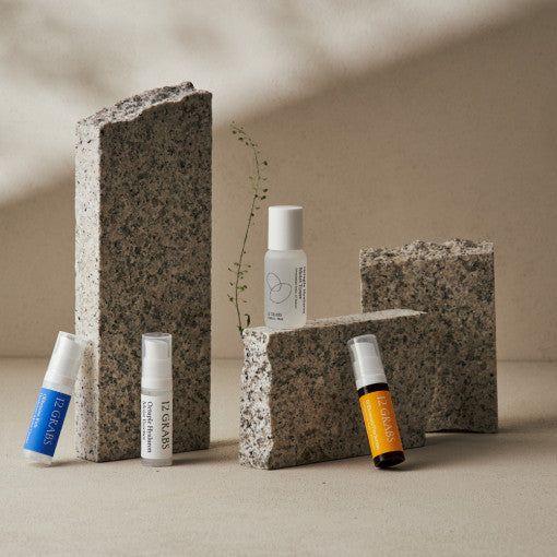 12GRABS Experience Set (4pcs) – 2-Week Skincare Mini Kit | Hydrating, Brightening & Firming K-Beauty Routine 12GRABS Experience Set (4pcs) | 2 - Week Skincare Miniature Kit - Glam Global UK12GRABS