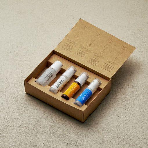 12GRABS Experience Set (4pcs) – 2-Week Skincare Mini Kit | Hydrating, Brightening & Firming K-Beauty Routine 12GRABS Experience Set (4pcs) | 2 - Week Skincare Miniature Kit - Glam Global UK12GRABS