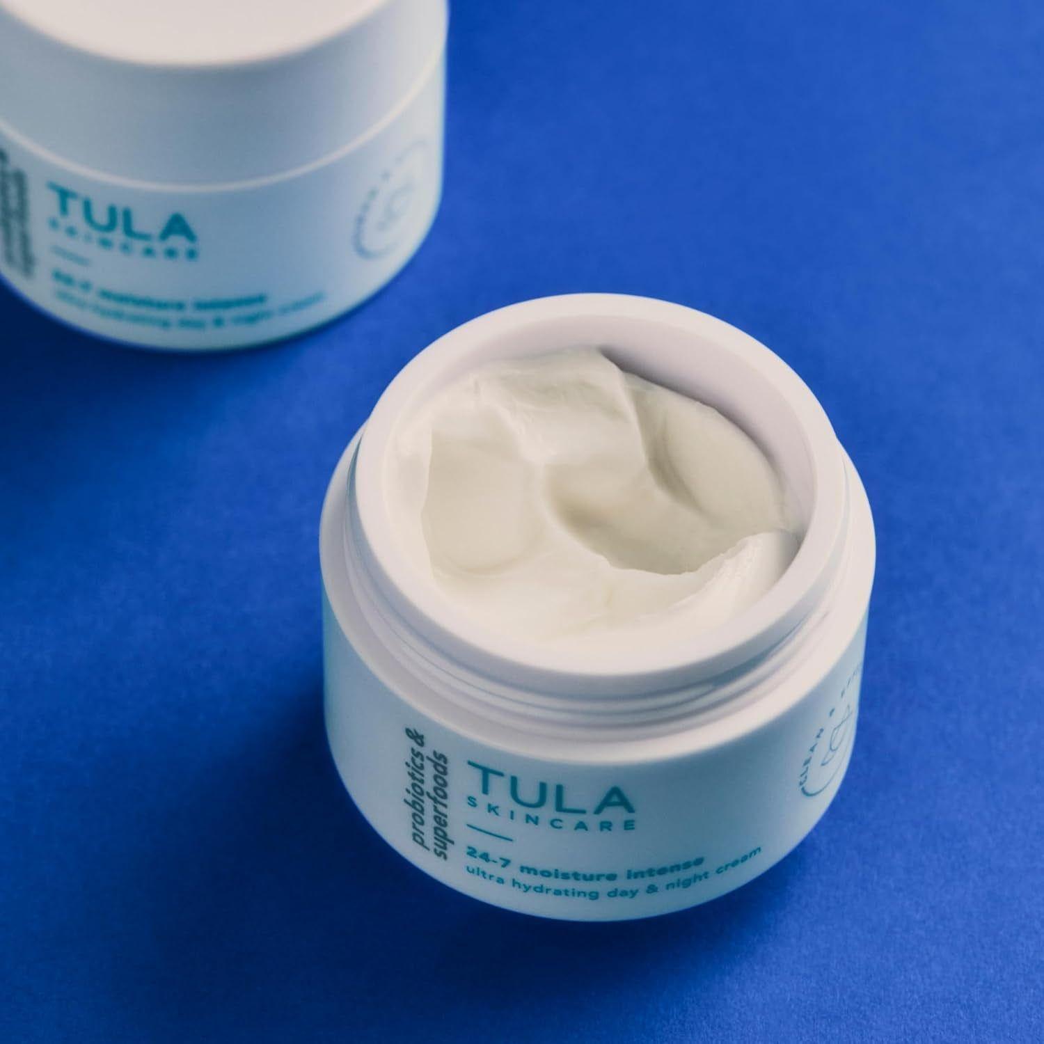 TULA SKINCARE 24-7 Moisture Intense Ultra Hydrating Day & Night Cream (Regular) – 43g | Deep Hydration & Skin Barrier Support TULA SKINCARE 24-7 Moisture Intense Ultra Hydrating Day & Night Cream (Regular) – 43g | Deep Hydration & Skin Barrier Support