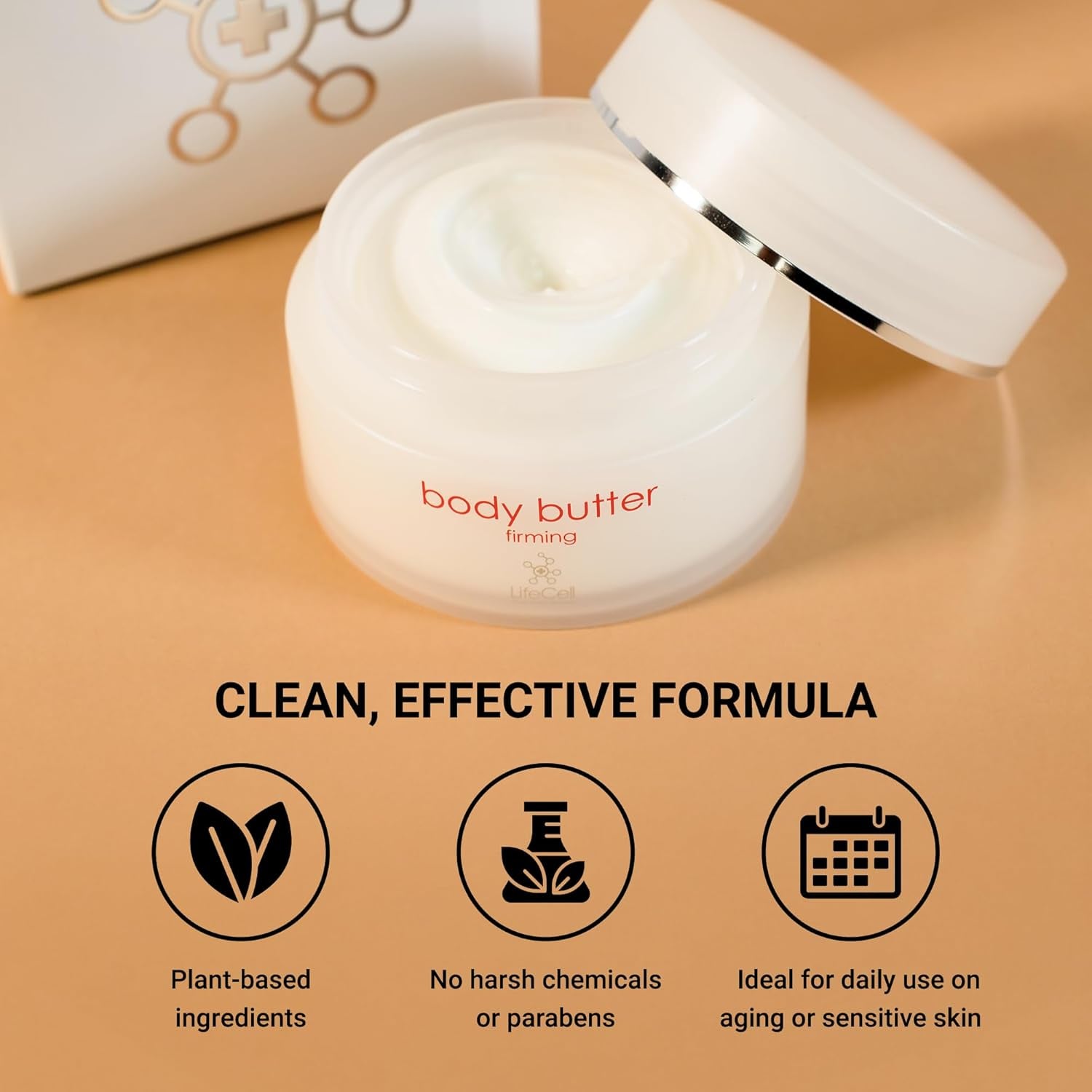 LifeCell Firming Body Butter – 7ml | Cellulite-Smoothing, Hydrating & Anti-Aging LifeCell Firming Body Butter – 7ml | Cellulite-Smoothing, Hydrating & Anti-Aging