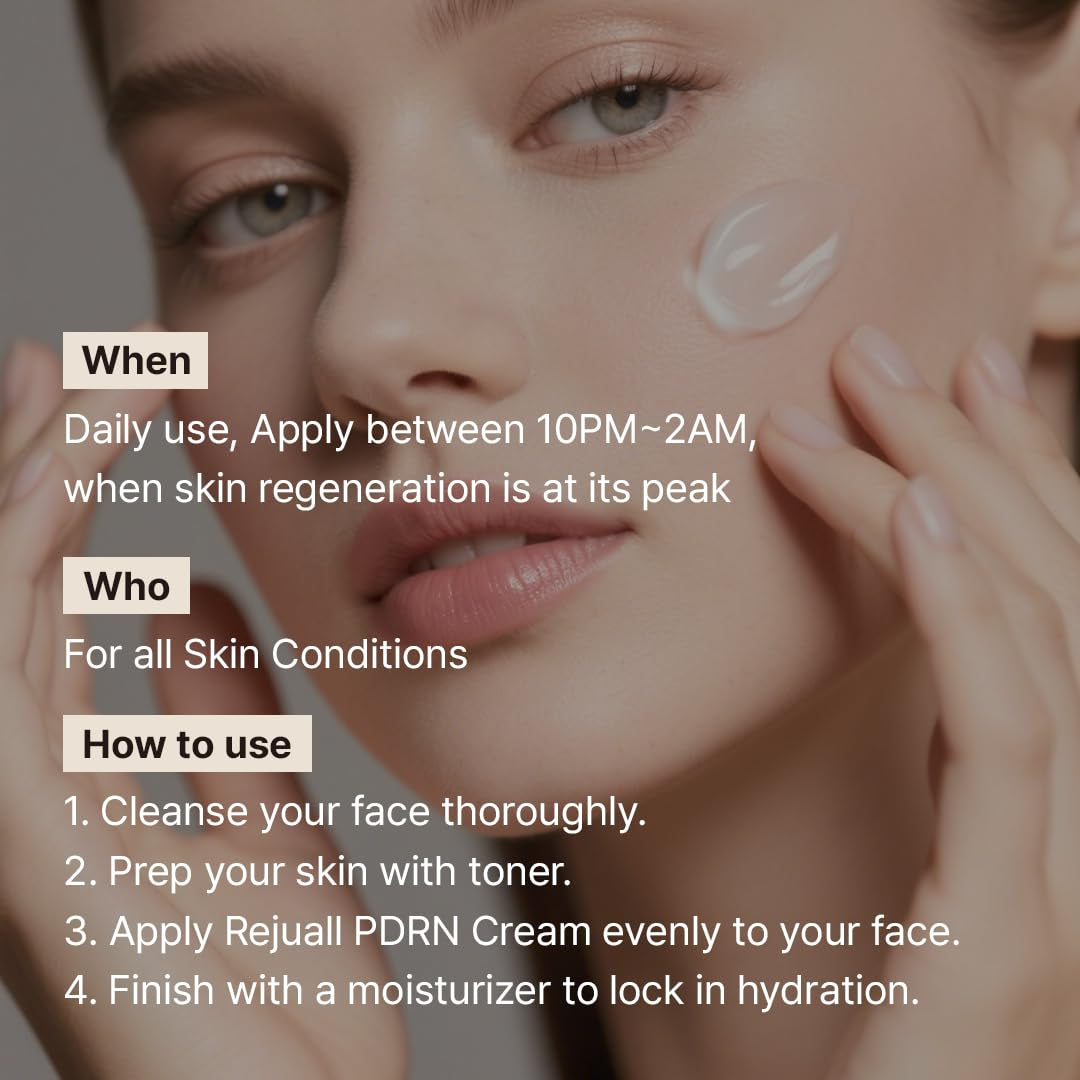 Dr. Reju-All Advanced PDRN Rejuvenating Cream – 20g | Skin Barrier Repair & Anti-Aging Moisturizer Dr. Reju-All Advanced PDRN Rejuvenating Cream – 20g | Skin Barrier Repair & Anti-Aging Moisturizer