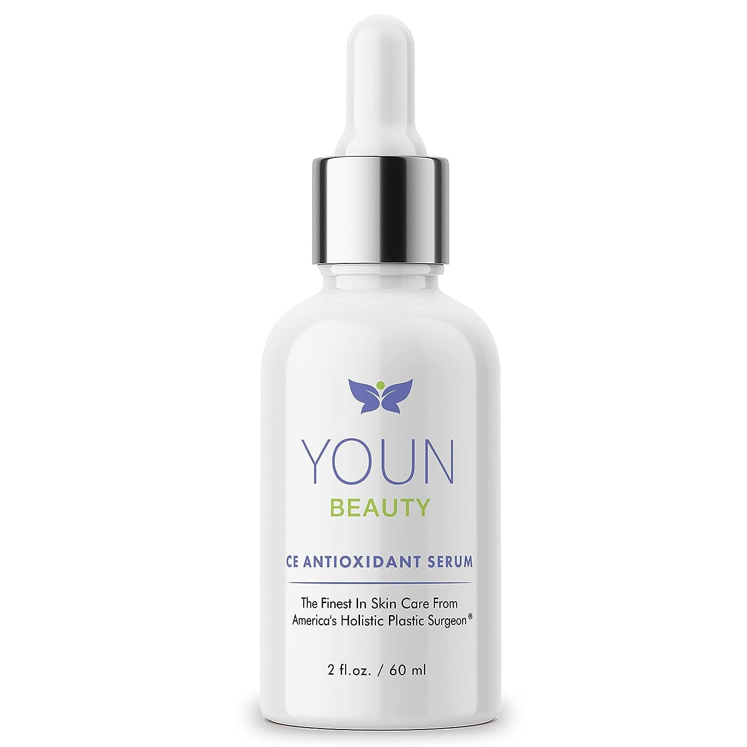 YOUN Beauty CE Antioxidant Serum – 60ml | Brightening Vitamin C & E Serum with Hyaluronic Acid for Radiant, Youthful Skin YOUN Beauty CE Antioxidant Serum – 60ml | Brightening Vitamin C & E Serum with Hyaluronic Acid for Radiant, Youthful Skin