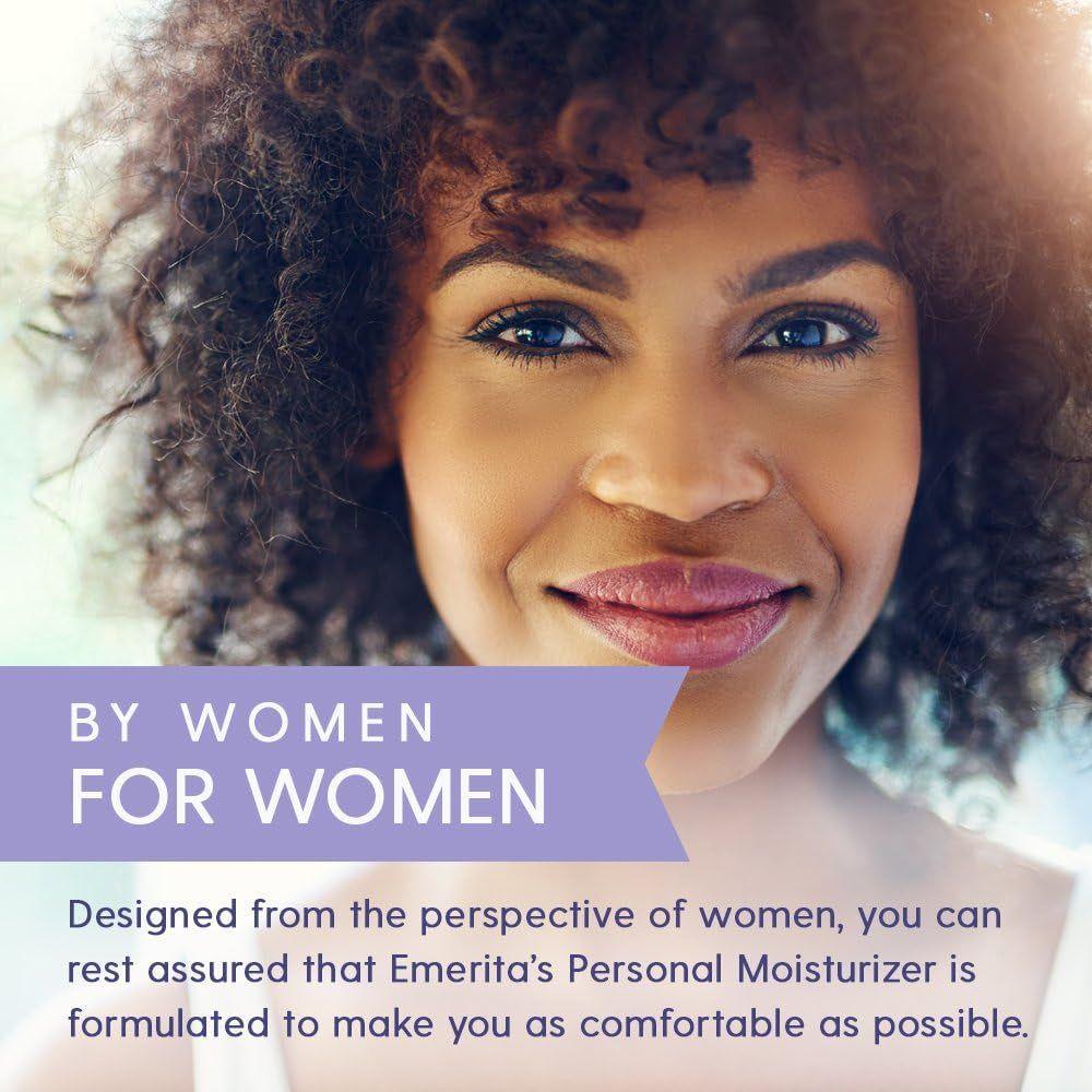 Emerita Personal Moisturizer for Women – 118ml | Intimate Hydration for Vaginal Dryness & Daily Comfort Emerita Personal Moisturizer for Women | Intimate Skin Care for Vaginal Dryness – 4 fl oz (118ml)