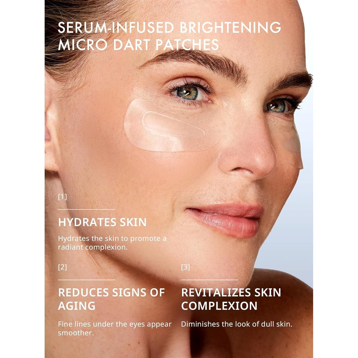 Depology Deepcare+™ Serum-Infused Micro Dart Patches – 8 Patches (4 Pairs) | Targeted Wrinkle-Reducing Overnight Patches Depology Deepcare+™ Serum-Infused Micro Dart Patches - 8 Patches (4 Pairs) 1.6 oz (45.6g)