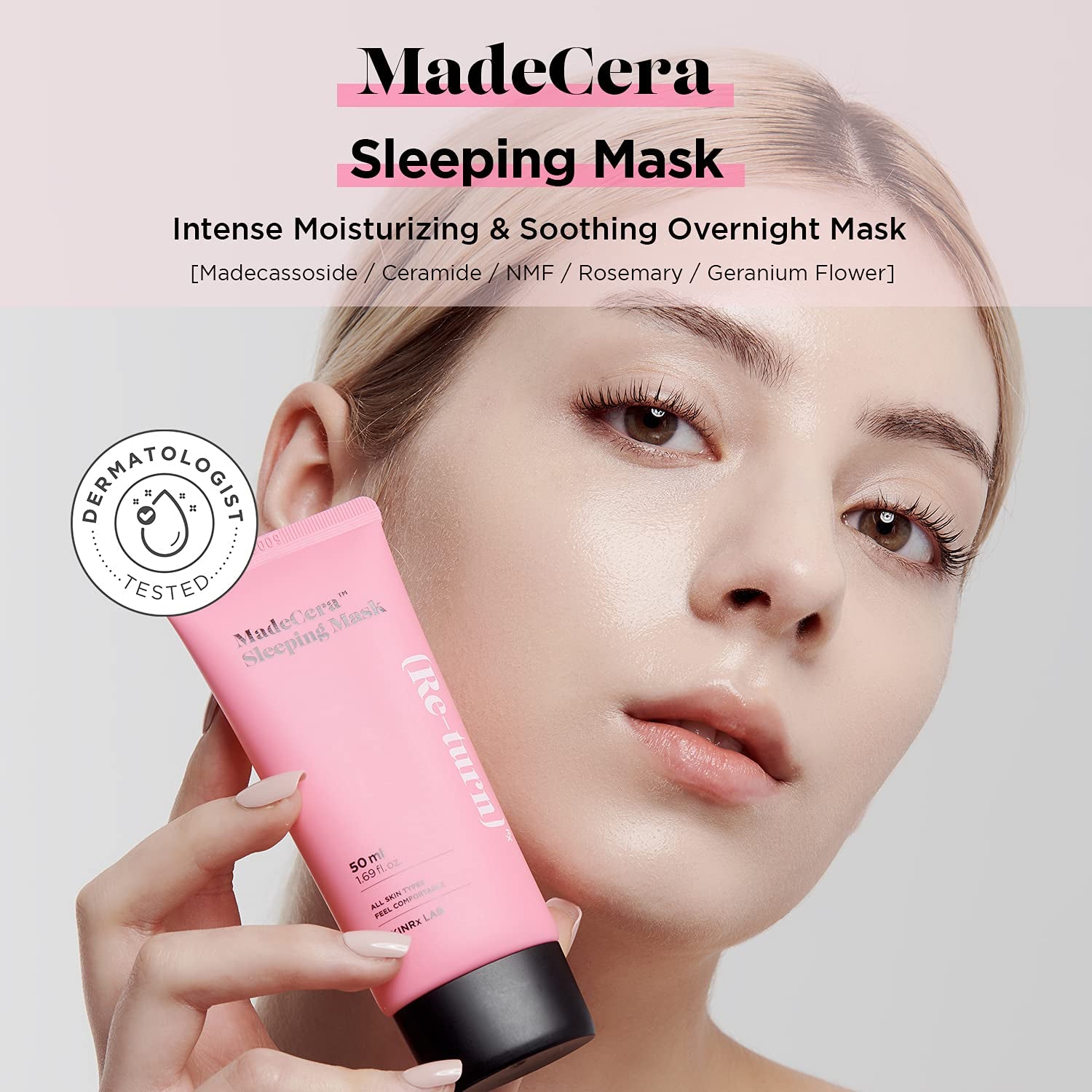BEISIKS SKINRxLAB MadeCera Sleeping Mask – 50ml | Overnight Hydration & Skin Renewal for Glowing, Supple Skin BEISIKS SKINRxLAB MadeCera Sleeping Mask – 50ml | Overnight Hydration & Skin Renewal for Glowing, Supple Skin
