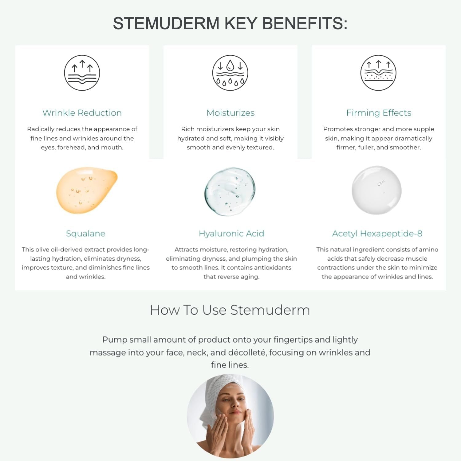 Solvaderm Stemuderm Anti-Wrinkle Treatment – 50ml | Advanced Peptide & Stem Cell Complex for Firm, Youthful Skin Solvaderm Stemuderm Anti-Wrinkle Treatment – 50ml | Advanced Peptide & Stem Cell Complex for Firm, Youthful Skin