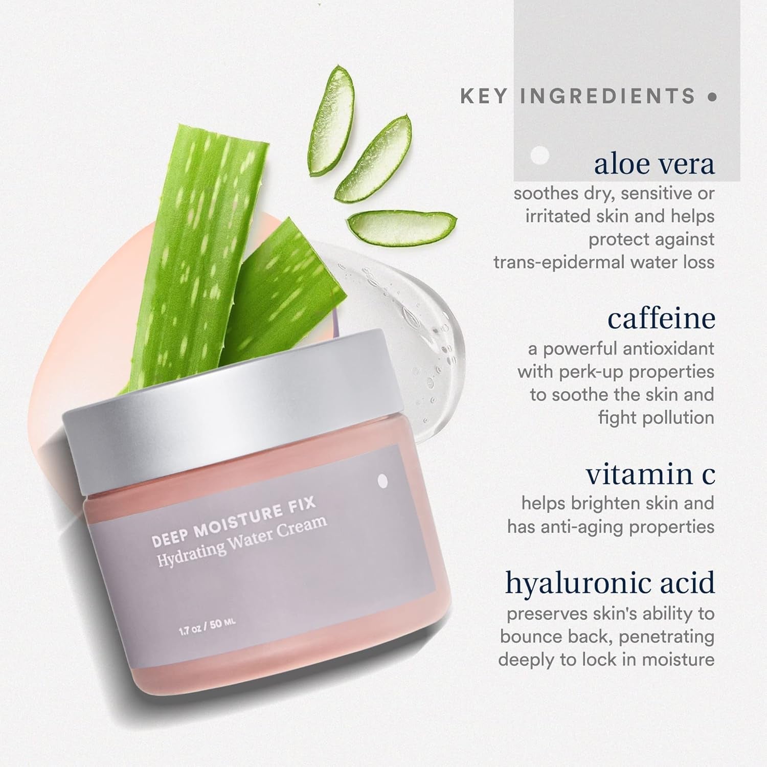 Care Skincare Deep Moisture Fix Hydrating Water Cream – 50ml | Lightweight Gel Cream for All-Day Hydration & Radiance Care Skincare Deep Moisture Fix Hydrating Water Cream – 50ml | Lightweight Gel Cream for All-Day Hydration & Radiance