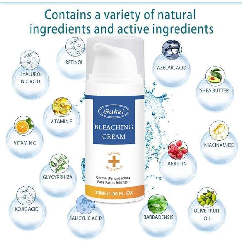 Gukei Bleaching Cream | Skin Lightening & Whitening Cream for Intimate Areas - 1.06 fl oz (30ml) Gukei Bleaching Cream | Skin Lightening & Whitening Cream for Intimate Areas - 1.06 fl oz (30ml)