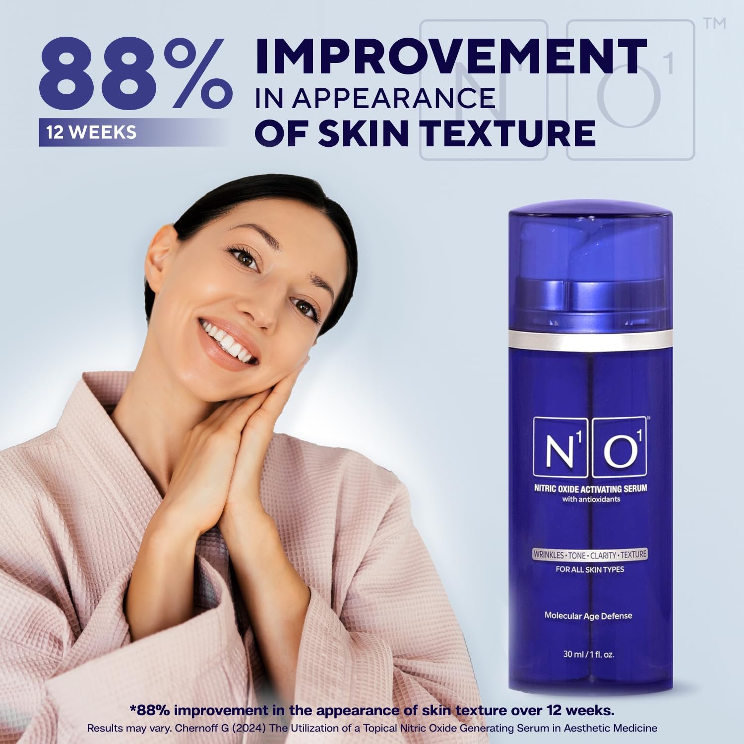 N1O1 Nitric Oxide Activating Serum with Antioxidants – 30ml | Clinically Proven Anti-Aging & Brightening Vitamin C Serum N1O1 Nitric Oxide Activating Serum with Antioxidants – 30ml | Clinically Proven Anti-Aging & Brightening Vitamin C Serum