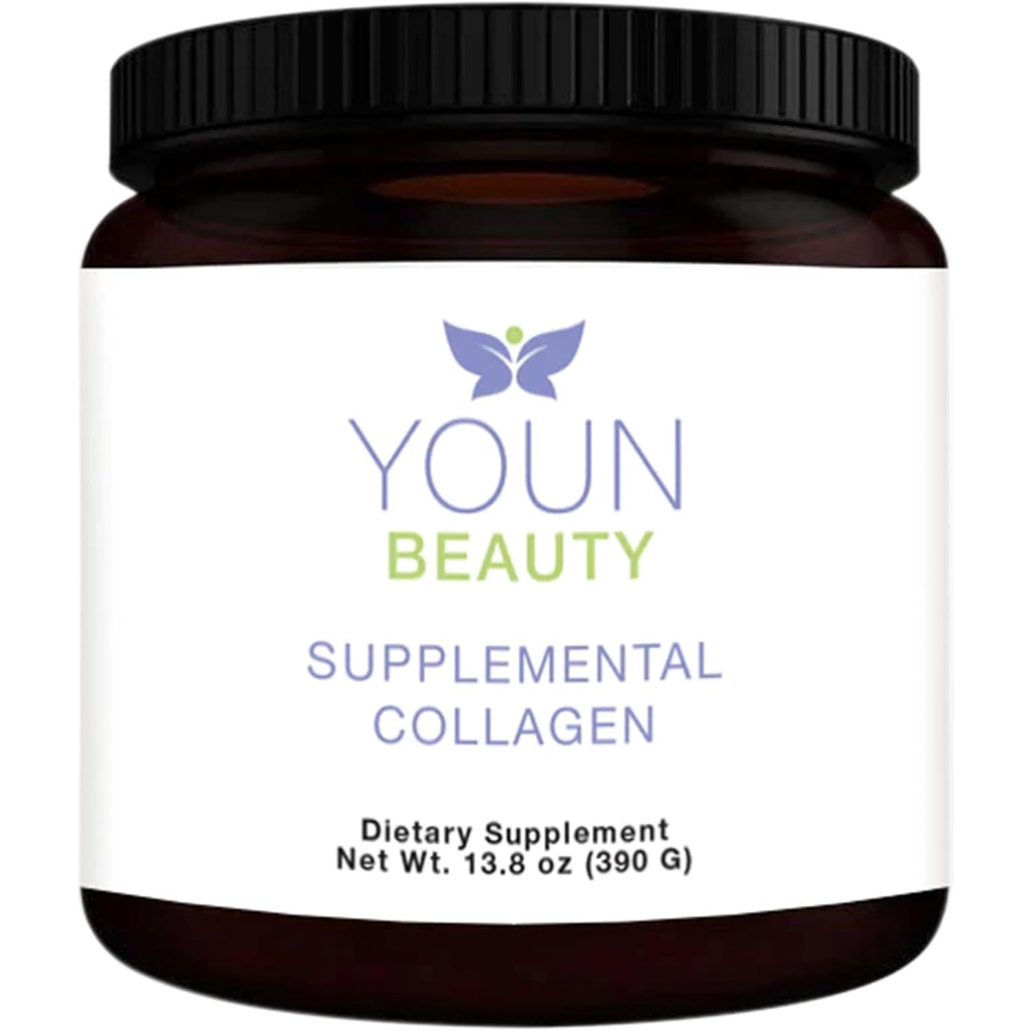 YOUN Beauty Supplemental Collagen – 390g | Multi-Peptide Powder for Skin, Hair, Nails & Joint Support YOUN Beauty Supplemental Collagen – 390g | Multi-Peptide Powder for Skin, Hair, Nails & Joint Support