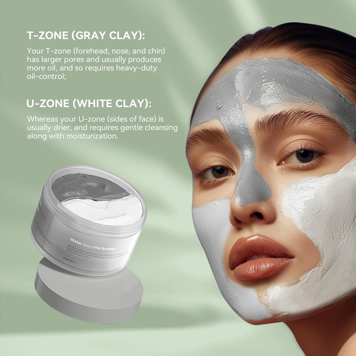 WNP Duo Cleansing Clay Mask – 104g | Deep Pore Detox & Hydration for T-Zone & U-Zone WNP Duo Cleansing Clay Mask – 104g | Deep Pore Detox & Hydration for T-Zone & U-Zone