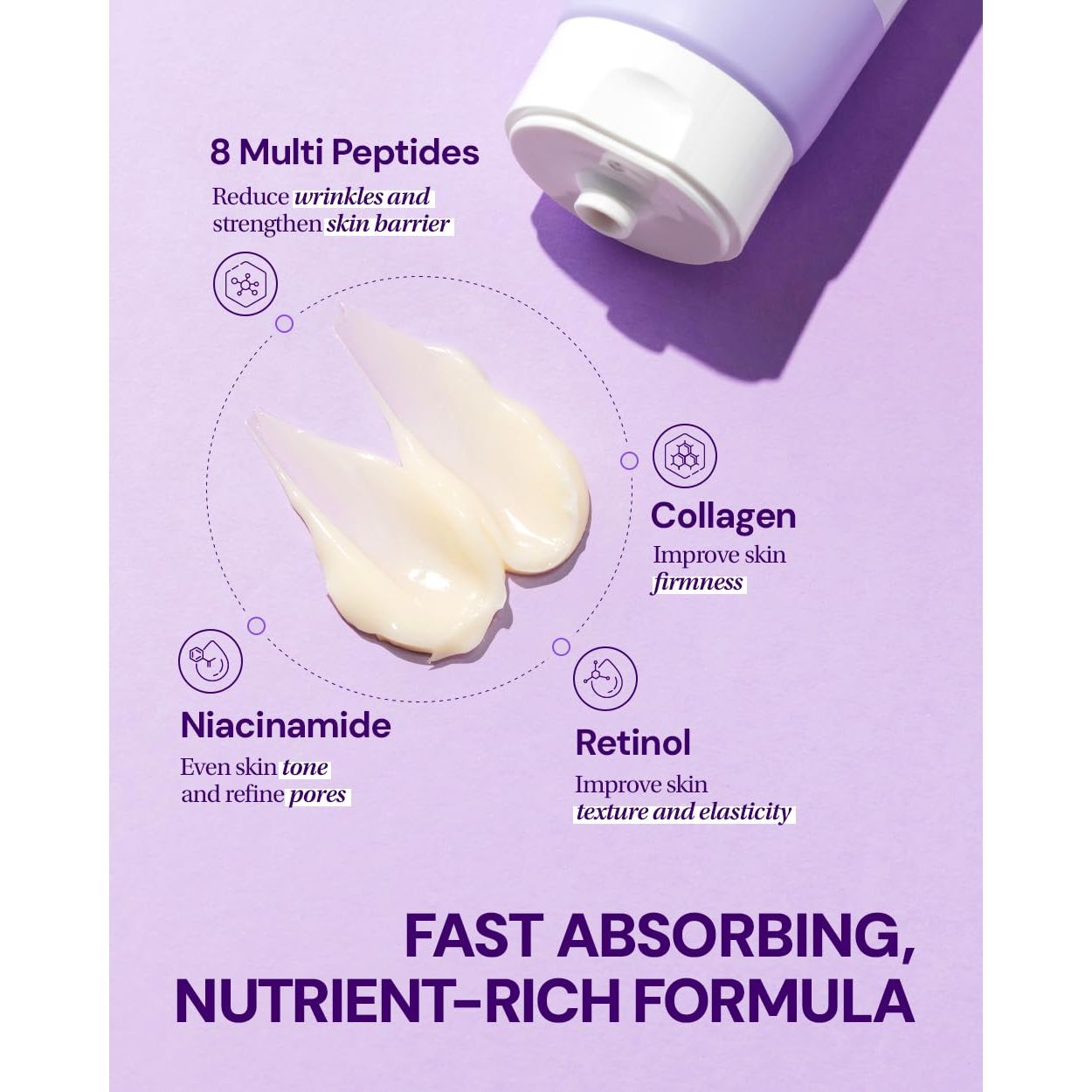 GANGNAM GLOW Collagen Peptide Repair Cream – 100ml | All-in-One Firming, Elasticity & Wrinkle Care GANGNAM GLOW Collagen Peptide Repair Cream – 100ml | All-in-One Firming, Elasticity & Wrinkle Care