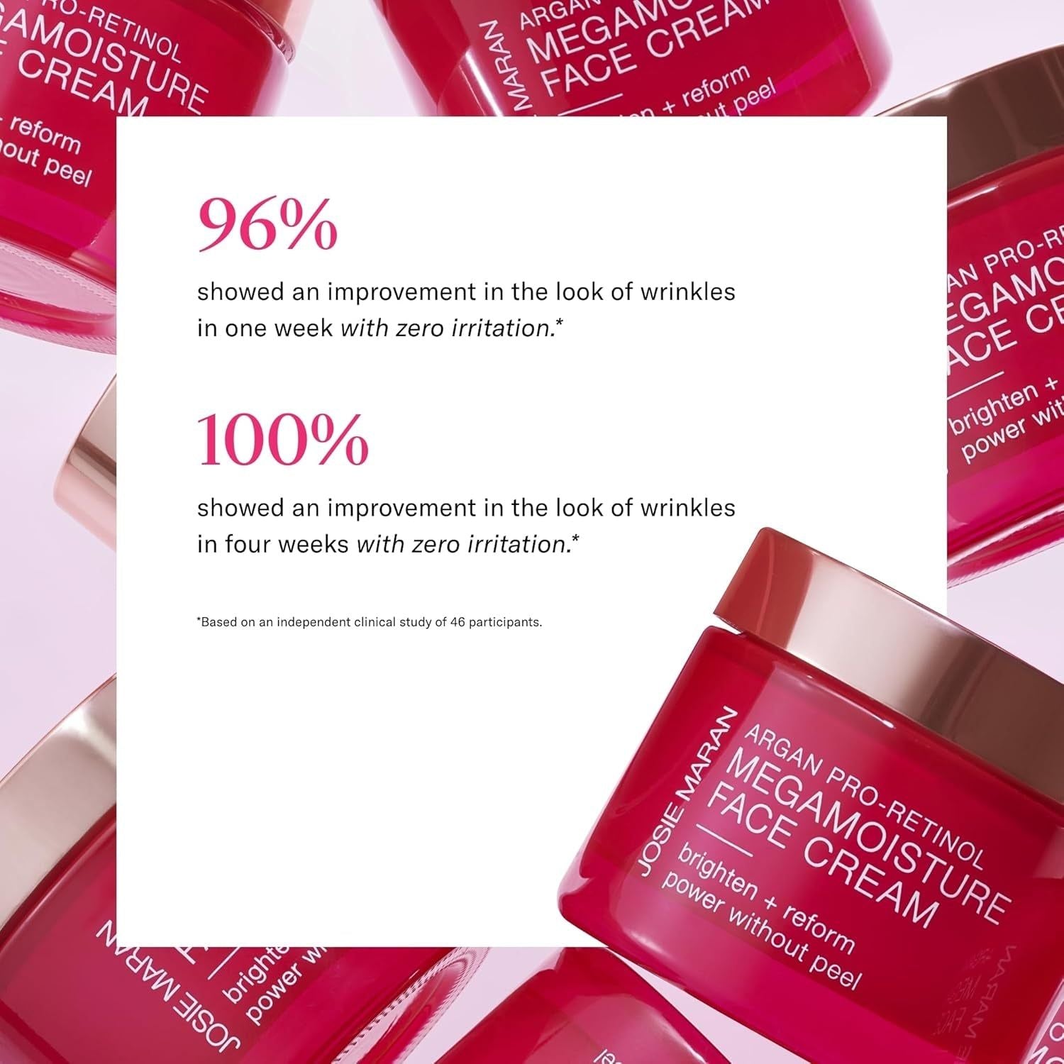 Josie Maran Argan Pro-Retinol MEGAMOISTURE Face Cream – 50ml | Ultra-Hydrating, Non-Irritating Anti-Ageing Moisturiser Josie Maran Argan Pro-Retinol MEGAMOISTURE Face Cream – 50ml | Ultra-Hydrating, Non-Irritating Anti-Ageing Moisturiser