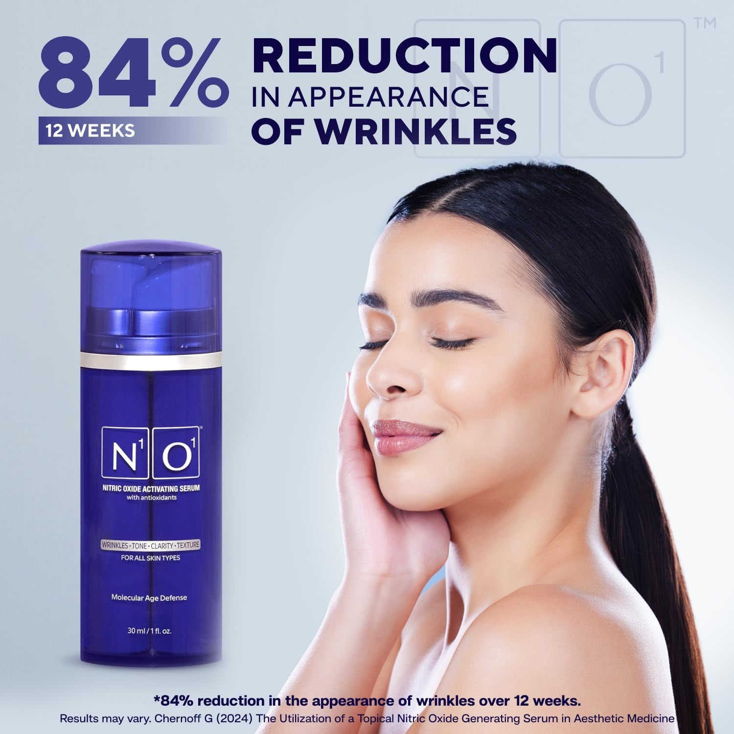 N1O1 Nitric Oxide Activating Serum with Antioxidants – 30ml | Clinically Proven Anti-Aging & Brightening Vitamin C Serum N1O1 Nitric Oxide Activating Serum with Antioxidants – 30ml | Clinically Proven Anti-Aging & Brightening Vitamin C Serum