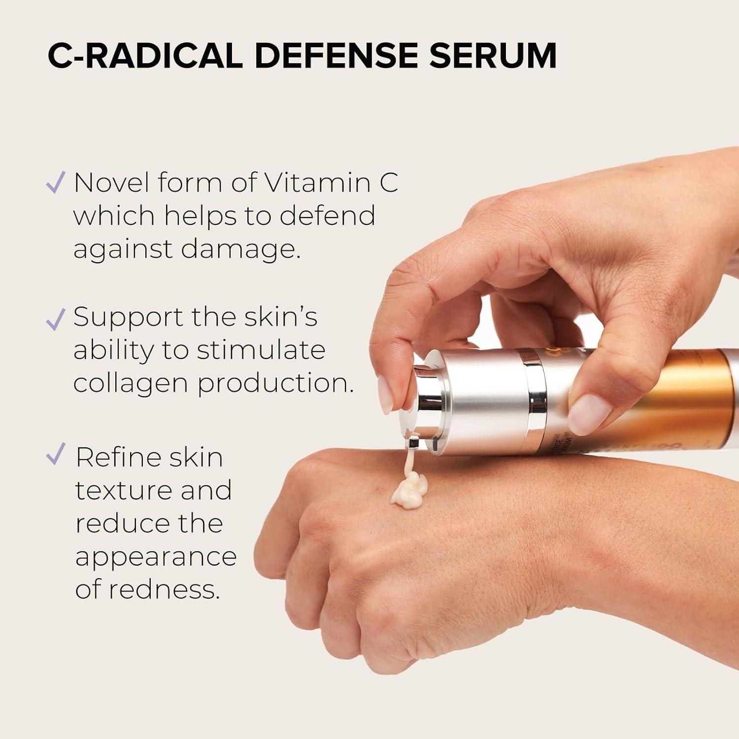 Alastin C-RADICAL Defense Antioxidant Face Serum - 30ml | Award-Winning Vitamin C Protection Alastin C - RADICAL Defense Antioxidant Face Serum - 30ml - Glam Global UKAlastin