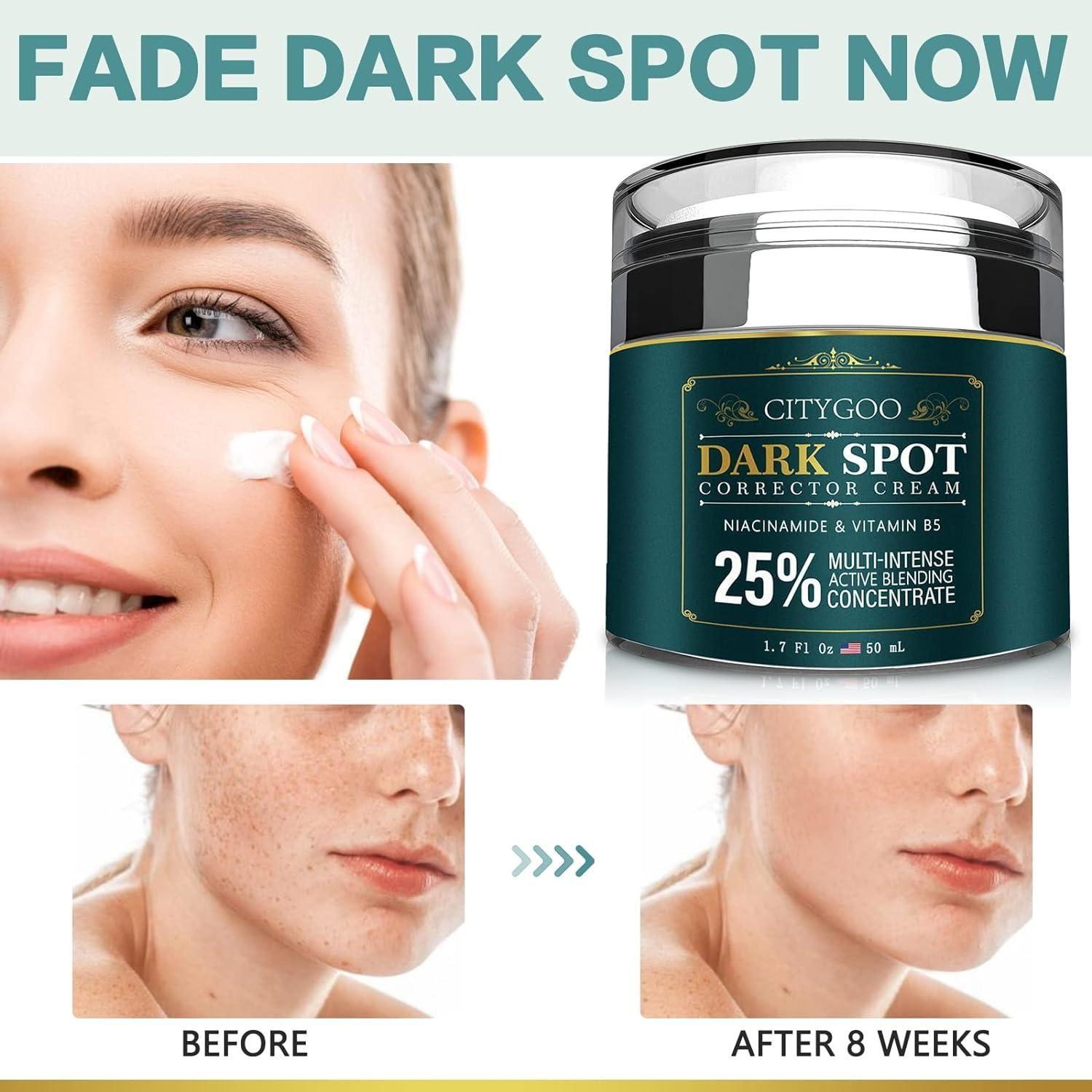CITYGOO Dark Spot Corrector Cream - 50ml | Natural Ingredients for Even Skin Tone CITYGOO Dark Spot Corrector Cream - Natural Ingredient - 50ml - Glam Global UKCITYGOO