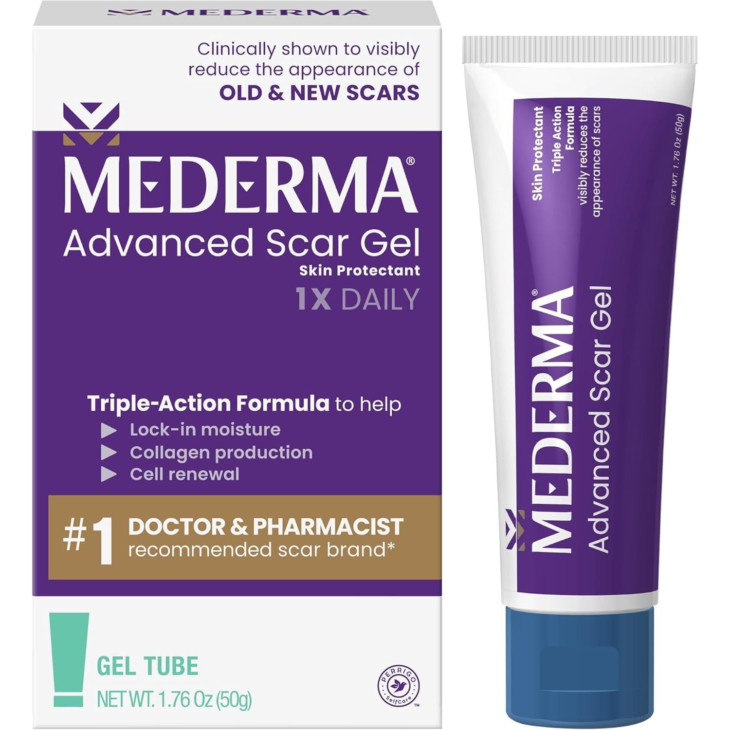 Mederma Advanced Scar Gel – 50ml | Clinically Proven Scar Treatment for Acne, Surgery, Burns & Injury Mederma Advanced Scar Gel – 50ml | Clinically Proven Scar Treatment for Acne, Surgery, Burns & Injury