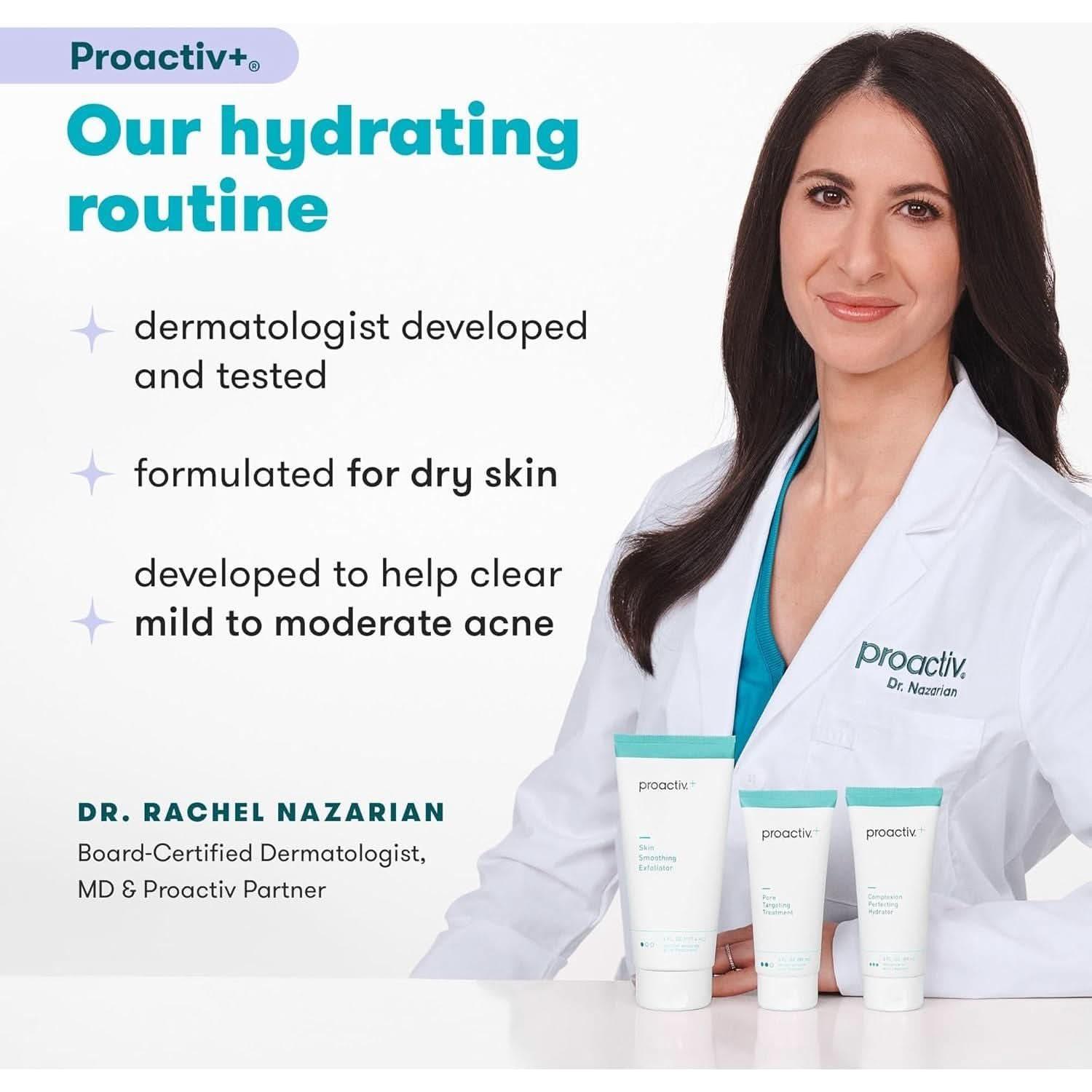 Proactiv+ 3 Step Advanced Skincare System | 90 Day Complete Acne Care Kit | Hydrating, Exfoliating, and Clear Skin Solution Proactiv+ 3 Step Advanced Skincare 90 Day Complete Acne Skin Care Kit - Glam Global UKProactiv