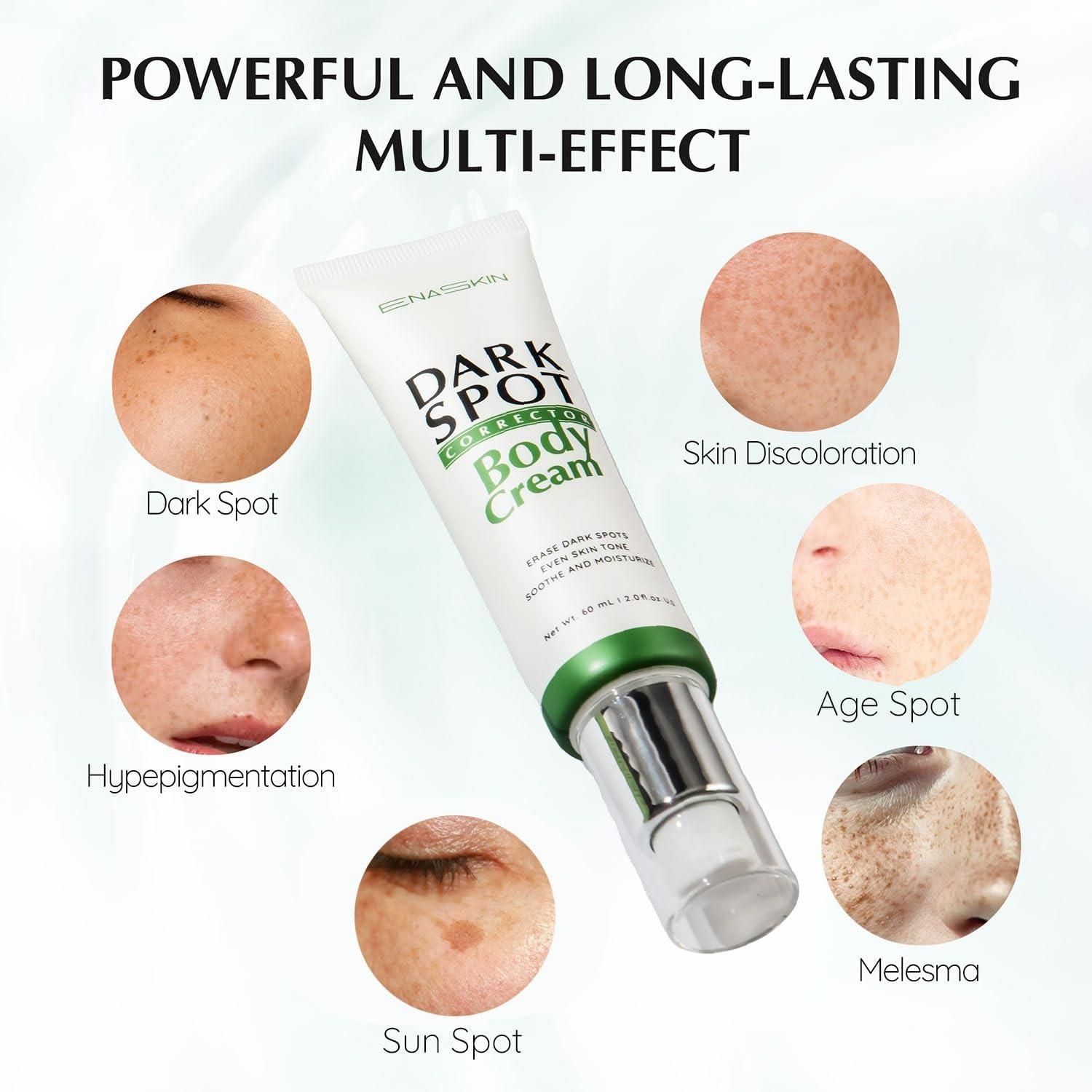 EnaSkin Dark Spot Corrector Cream for Body – 30ml | Intensive Brightening & Even Skin Tone EnaSkin Dark Spot Corrector Cream for Body - 60ml - Glam Global UKEnaSkin