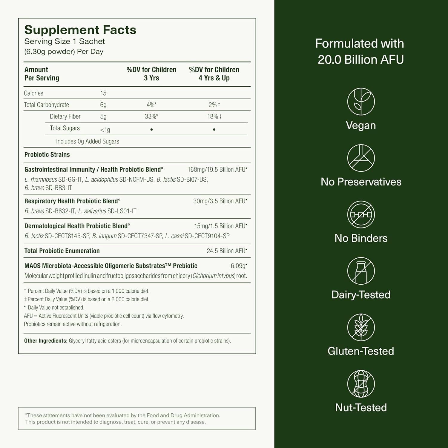 Seed PDS-08 Pediatric Daily Synbiotic – 30 Sachets | Probiotics & Prebiotics for Kids' Gut & Immune Health Seed PDS-08 Pediatric Daily Synbiotic – 30 Sachets | Probiotics & Prebiotics for Kids' Gut & Immune Health