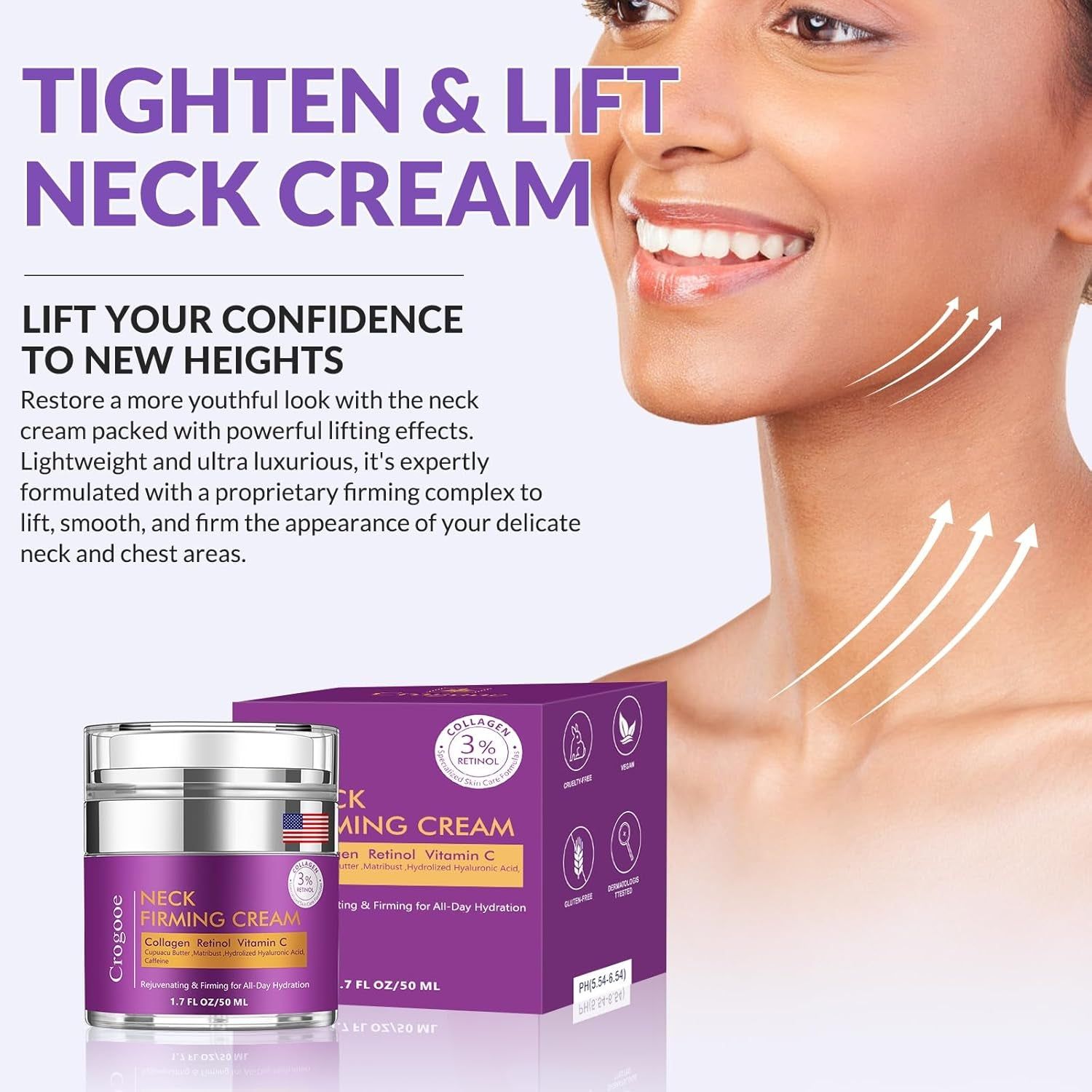 YTDB Neck Firming Cream – 50ml | Advanced Retinol & Collagen Tightening Formula YTDB Neck Firming Cream – 50ml | Advanced Retinol & Collagen Tightening Formula