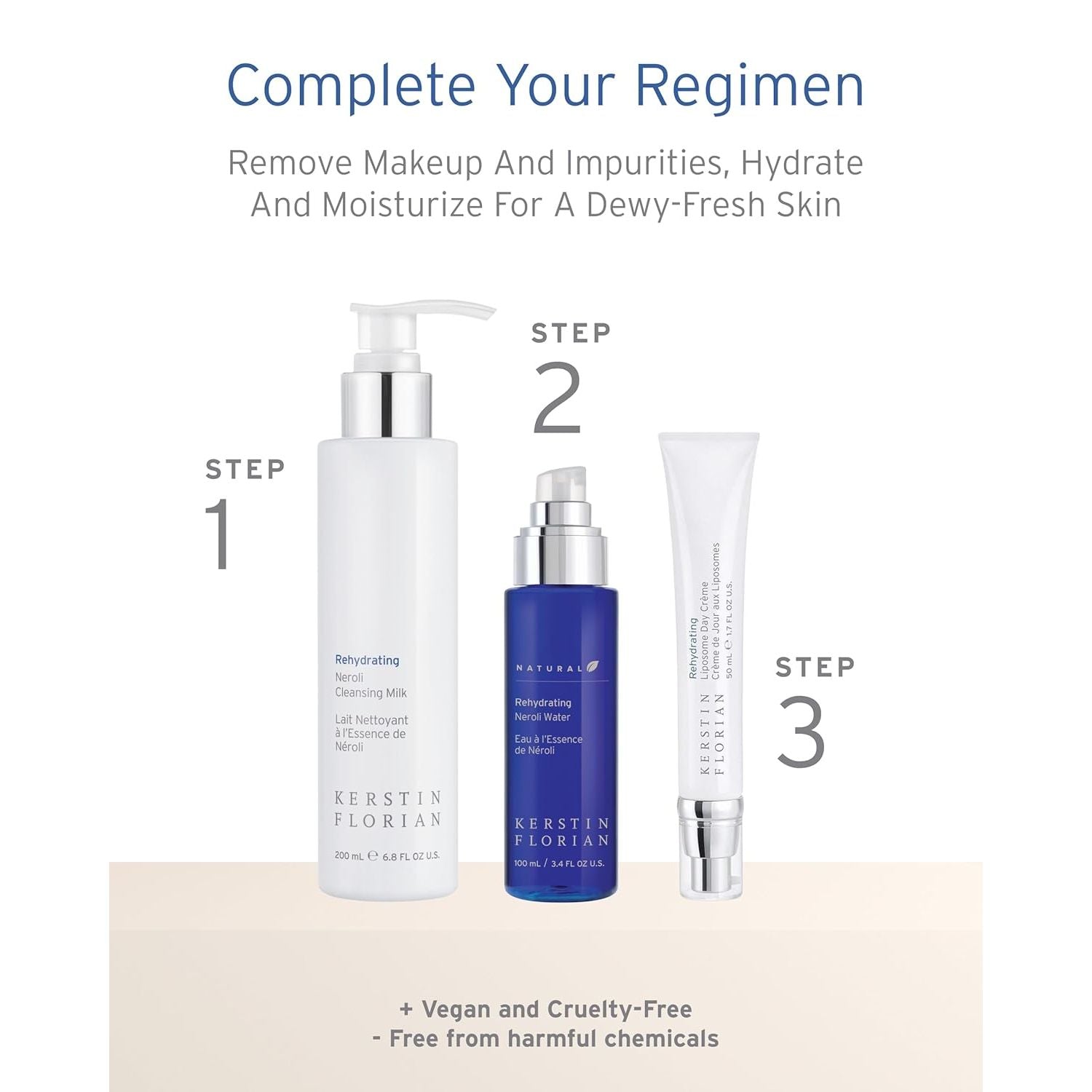 Kerstin Florian Natural Rehydrating Neroli Water – 100ml | Hydrating Facial Mist & Toner Kerstin Florian Natural Rehydrating Neroli Water – 100ml | Hydrating Facial Mist & Toner