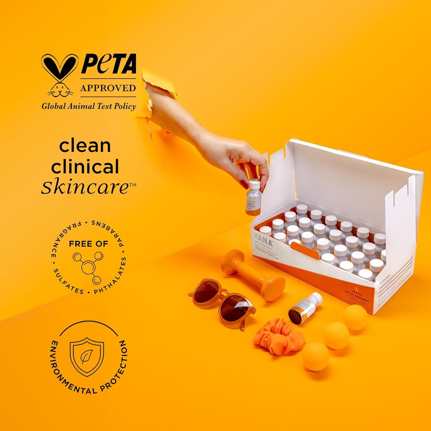 IMAGE Skincare YANA Liquid Collagen Shots – 15ml | Radiance-Boosting Daily Collagen Supplement for Firmer, Glowing Skin IMAGE Skincare YANA Liquid Collagen Shots – 15ml | Radiance-Boosting Daily Collagen Supplement for Firmer, Glowing Skin