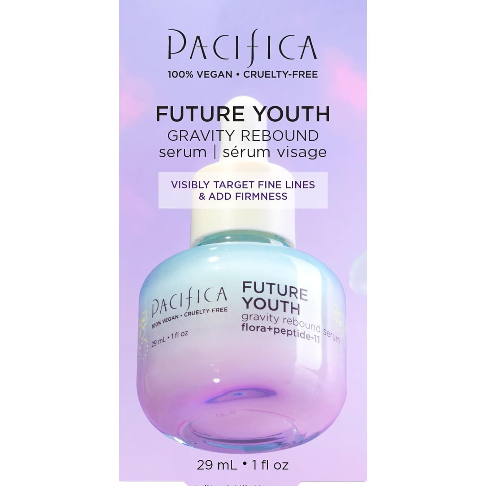 Pacifica Future Youth Gravity Rebound Serum – 29ml | Firming & Anti-Aging Peptide Serum Pacifica Future Youth Gravity Rebound Serum – 29ml | Firming & Anti-Aging Peptide Serum