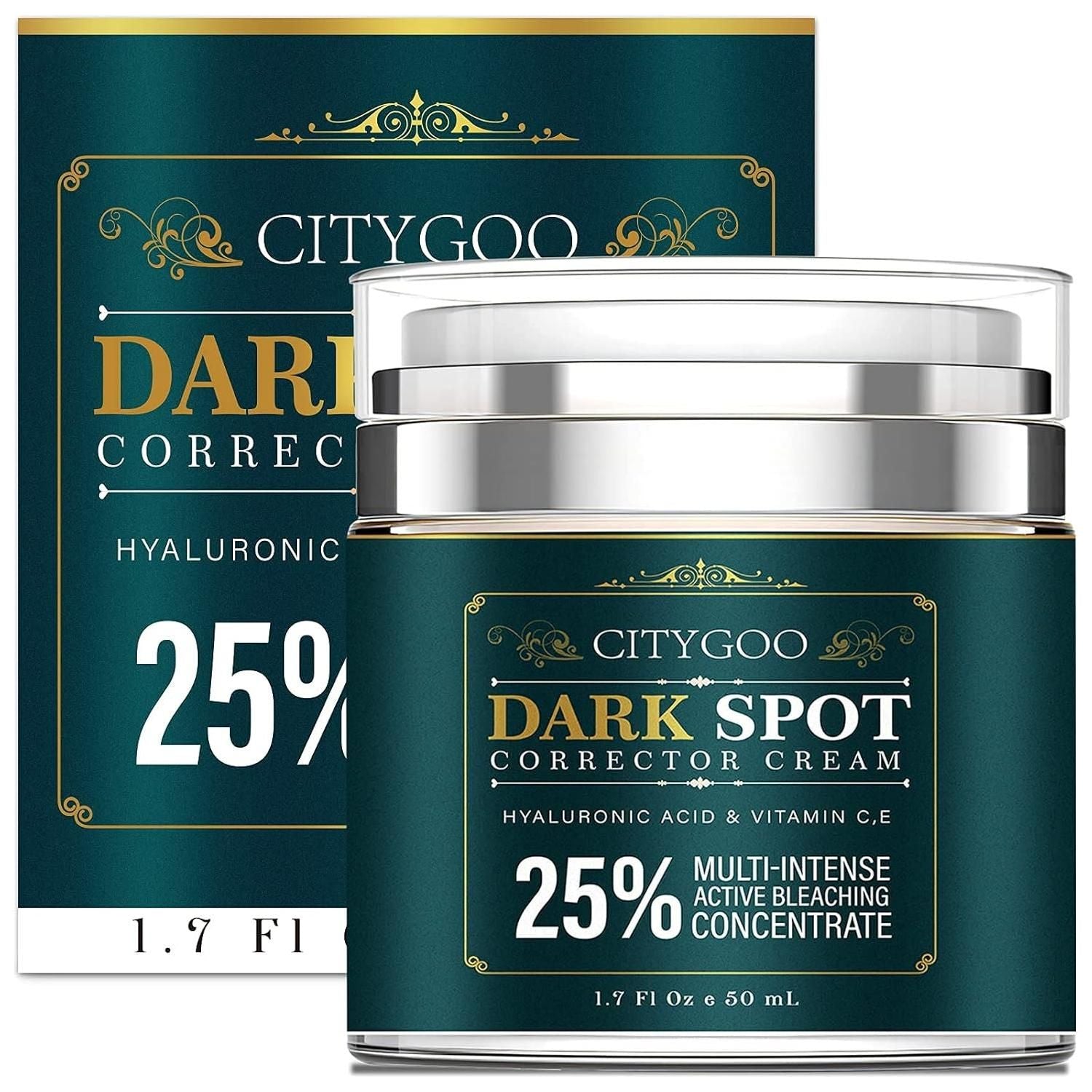 CITYGOO Dark Spot Corrector Cream - 50ml | Natural Ingredients for Even Skin Tone CITYGOO Dark Spot Corrector Cream - Natural Ingredient - 50ml - Glam Global UKCITYGOO