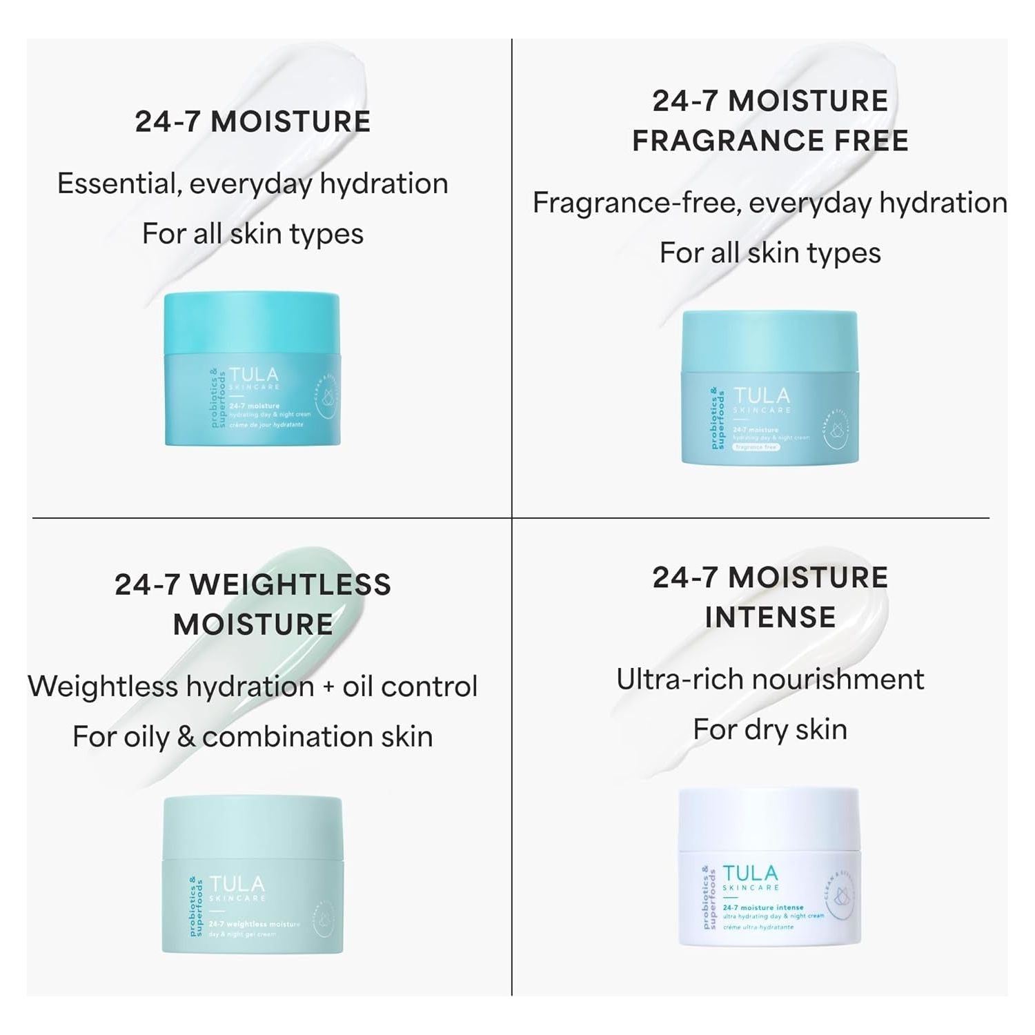 TULA SKINCARE 24-7 Weightless Moisture Day & Night Gel Cream – 43g | Hydrating & Balancing Moisturizer TULA SKINCARE 24-7 Weightless Moisture Day & Night Gel Cream – 45ml | Hydrating & Balancing Moisturizer