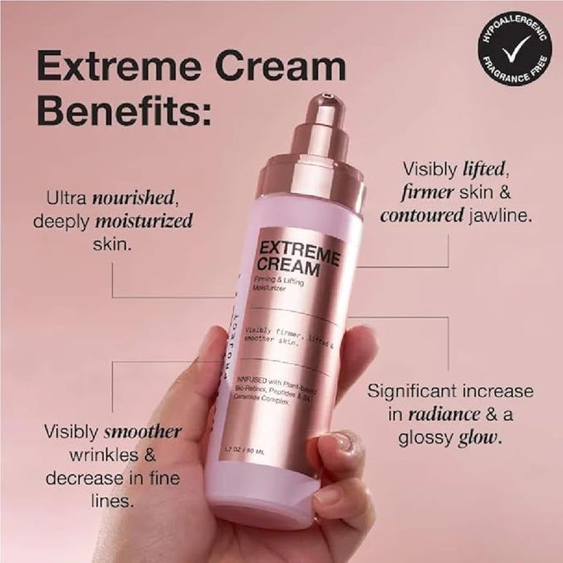 iNNBEAUTY PROJECT Extreme Cream Firming & Lifting Moisturizer – 50ml | Advanced Anti-Aging, Refillable Glow iNNBEAUTY PROJECT Extreme Cream Firming & Lifting Moisturizer – 50ml | Advanced Anti-Aging, Refillable Glow