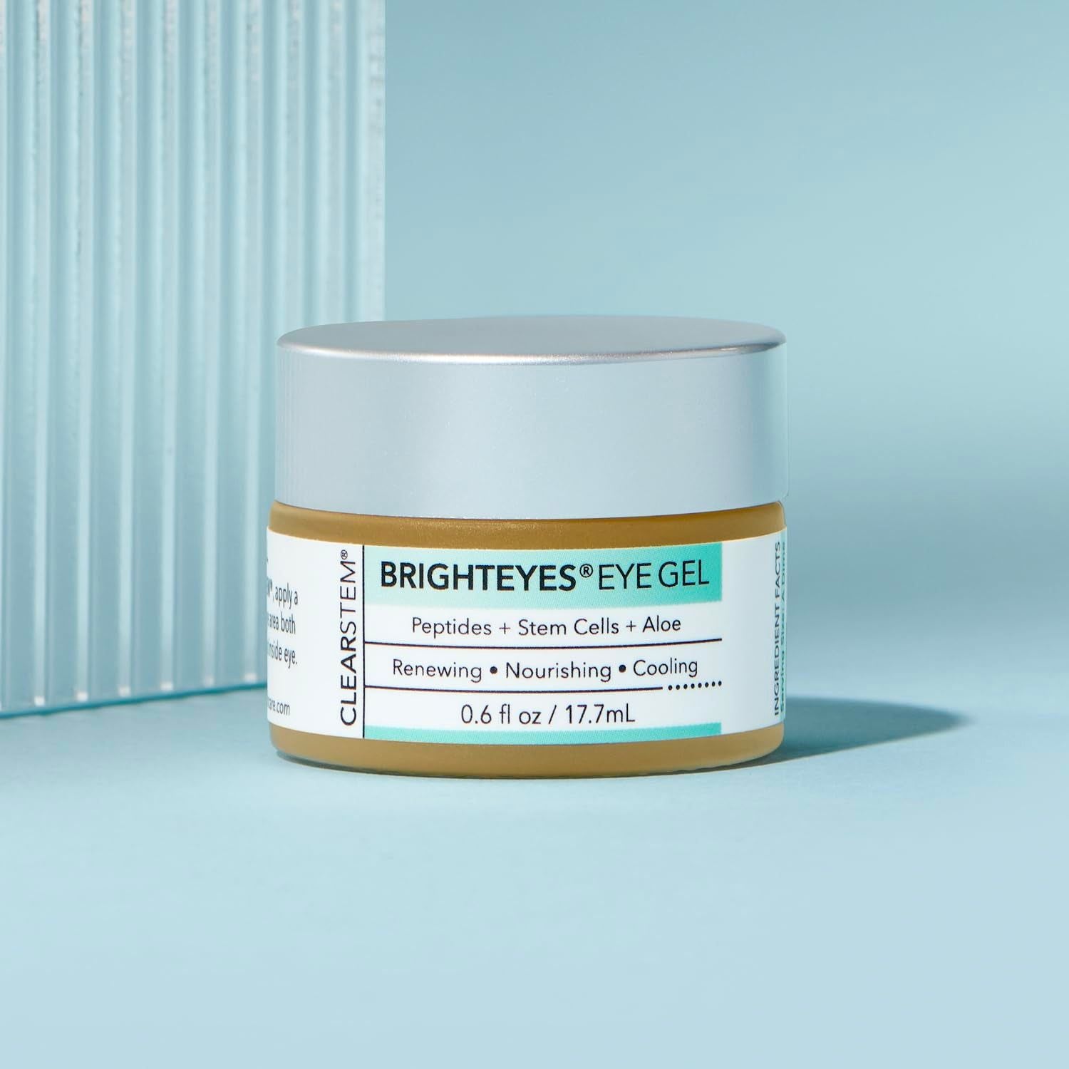 CLEARSTEM BRIGHTEYES® Eye Gel – 17.7ml | Anti-Ageing, De-Puffing & Brightening Eye Treatment CLEARSTEM BRIGHTEYES® Eye Gel – 17.7ml | Anti-Ageing, De-Puffing & Brightening Eye Treatment