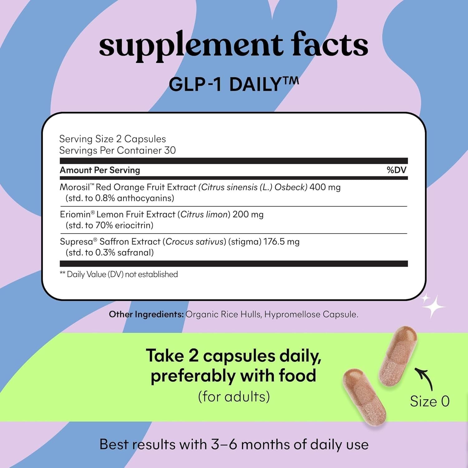 Lemme GLP-1 Daily – 60 Capsules  Plant-Based GLP-1 Support for Cravings, Metabolism Lemme GLP-1 Daily – GLP-1 Support and Weight Management –  60 Capsules