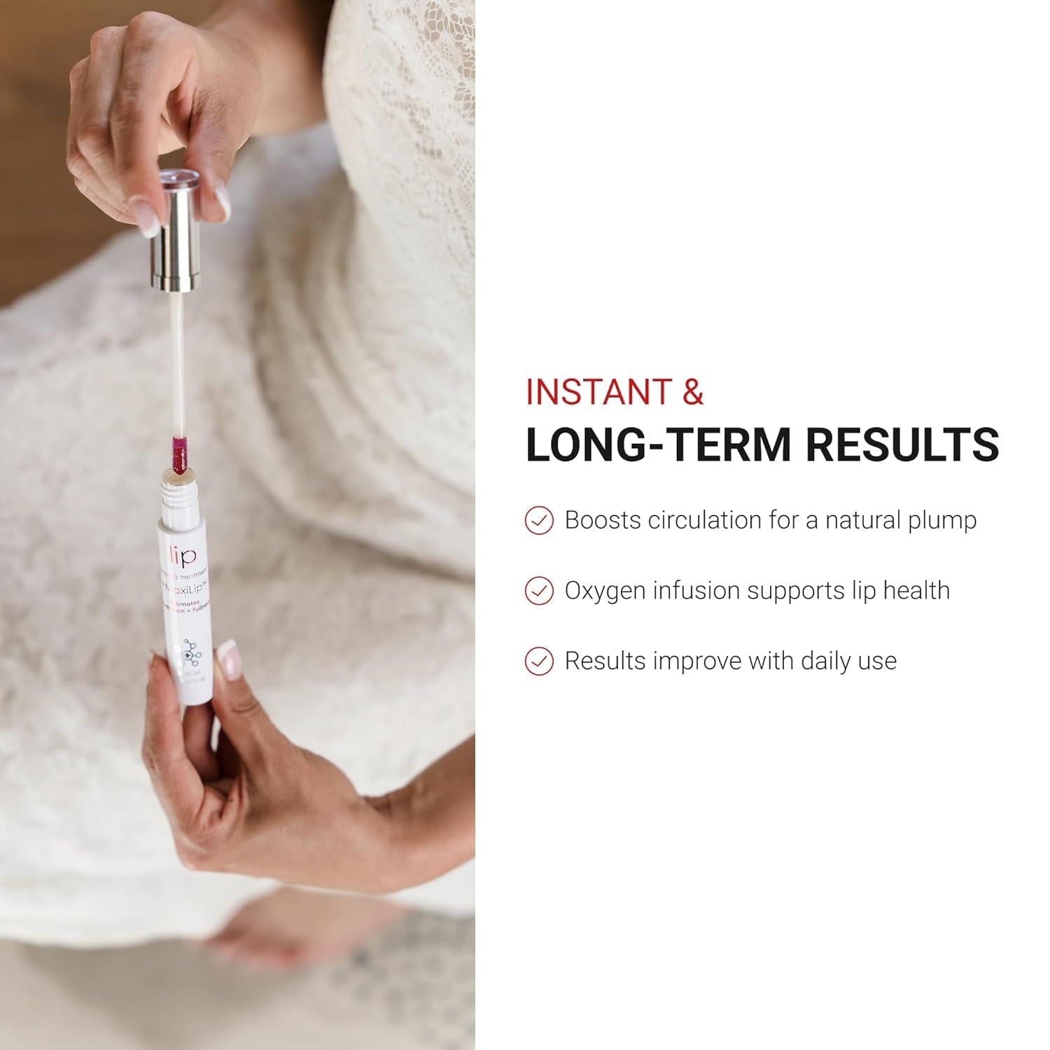 LifeCell Lip Plumping Treatment – 5ml | MaxiLip Peptide, Collagen-Boosting & Hydrating LifeCell Lip Plumping Treatment – 5ml | MaxiLip Peptide, Collagen-Boosting & Hydrating