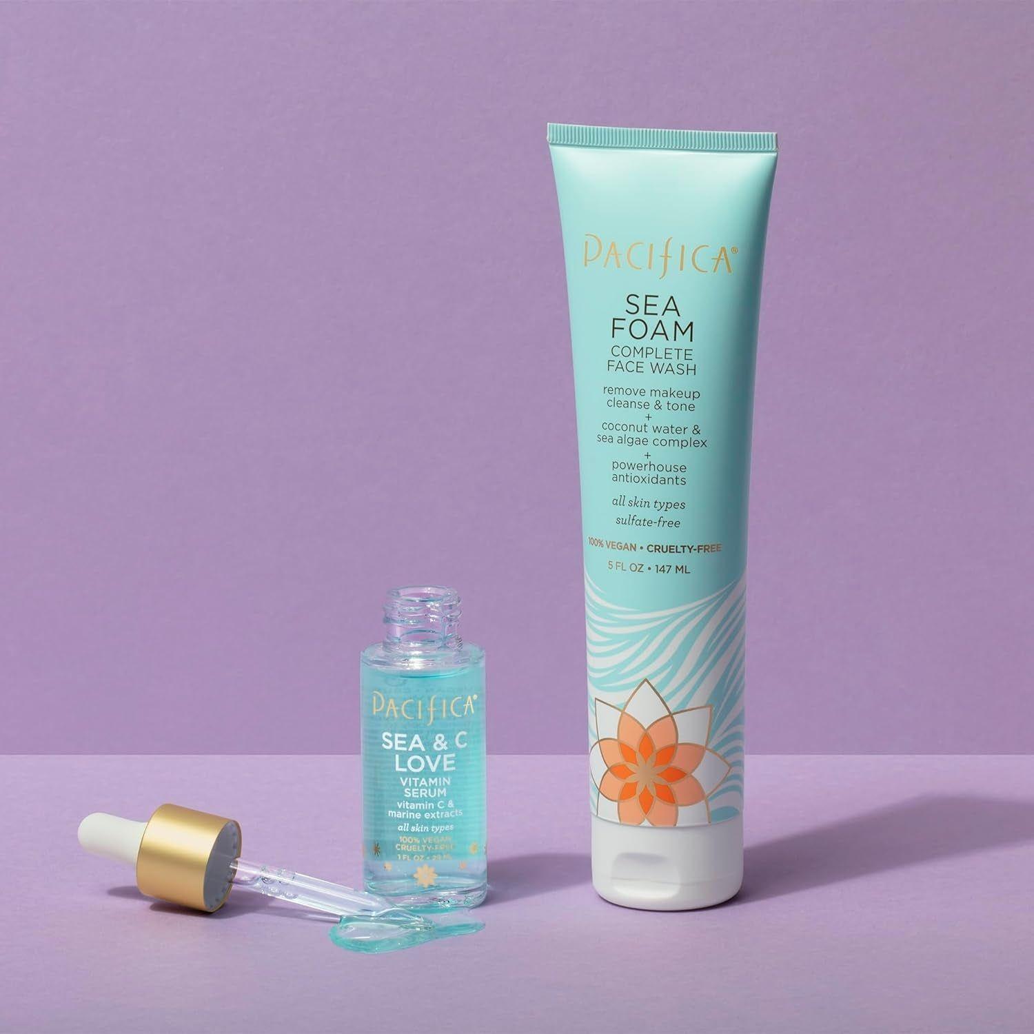 Pacifica Sea & C Love Vitamin Serum – 29ml | Blue Light Protection, Hydration & Brightening Boost Pacifica Sea & C Love Vitamin Serum – 29ml | Blue Light Defense & Brightening Face Serum