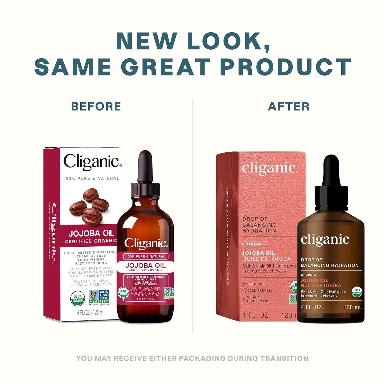 Cliganic Organic Jojoba Oil – 120ml | 100% Pure Cold-Pressed Moisturizer for Face, Hair & Body Cliganic Organic Jojoba Oil – 120ml | 100% Pure Cold-Pressed Moisturizer for Face, Hair & Body