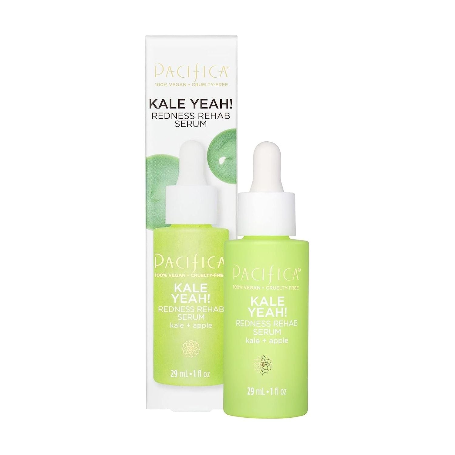 Pacifica Kale Yeah! Redness Rehab Serum – 29ml | Soothing & Pore-Refining Niacinamide Serum Pacifica Kale Yeah! Redness Rehab Serum – 29ml | Soothing & Pore-Refining Niacinamide Serum