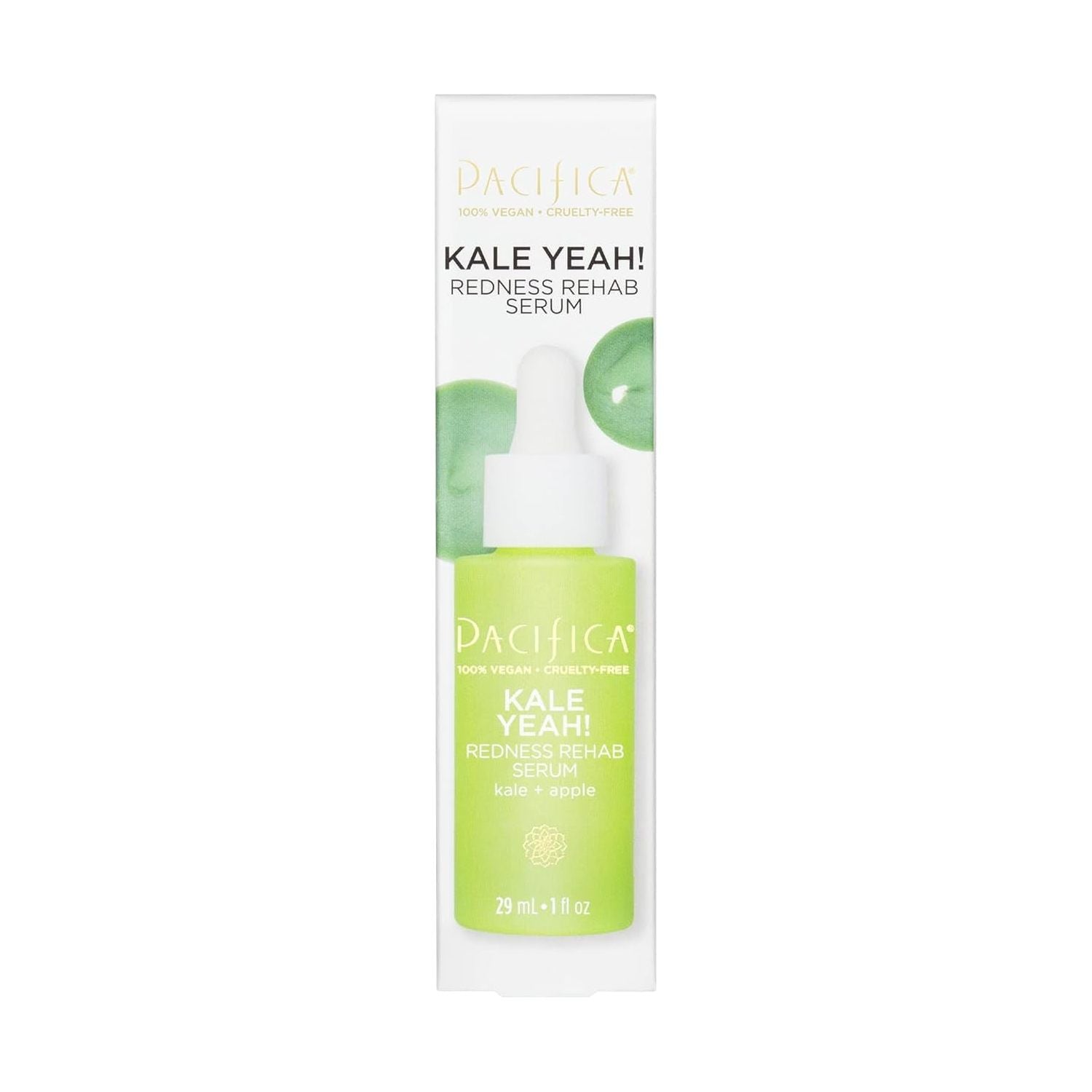 Pacifica Kale Yeah! Redness Rehab Serum – 29ml | Soothing & Pore-Refining Niacinamide Serum Pacifica Kale Yeah! Redness Rehab Serum – 29ml | Soothing & Pore-Refining Niacinamide Serum