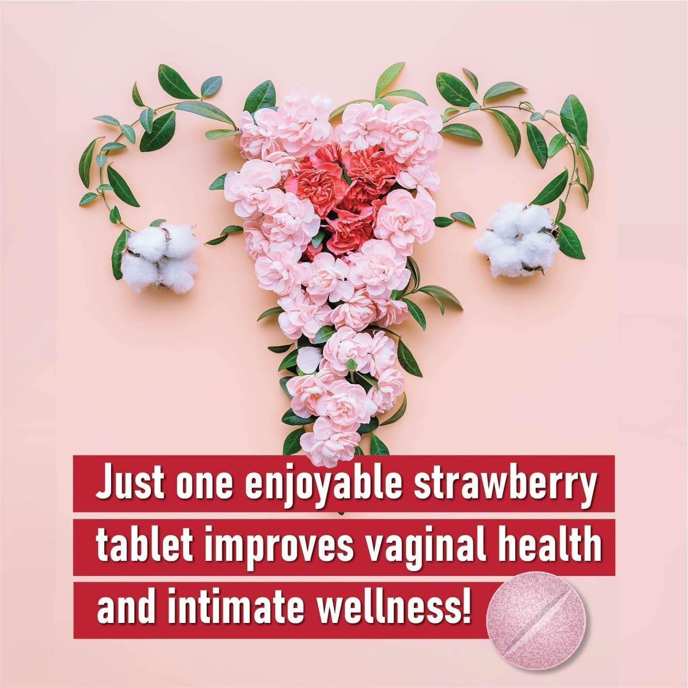 Probiotiv Vaginal Odor Flora – 30 Chewable Tablets | pH Balance & Feminine Health Probiotiv Vaginal Odor Flora – 30 Chewable Tablets | pH Balance & Feminine Health