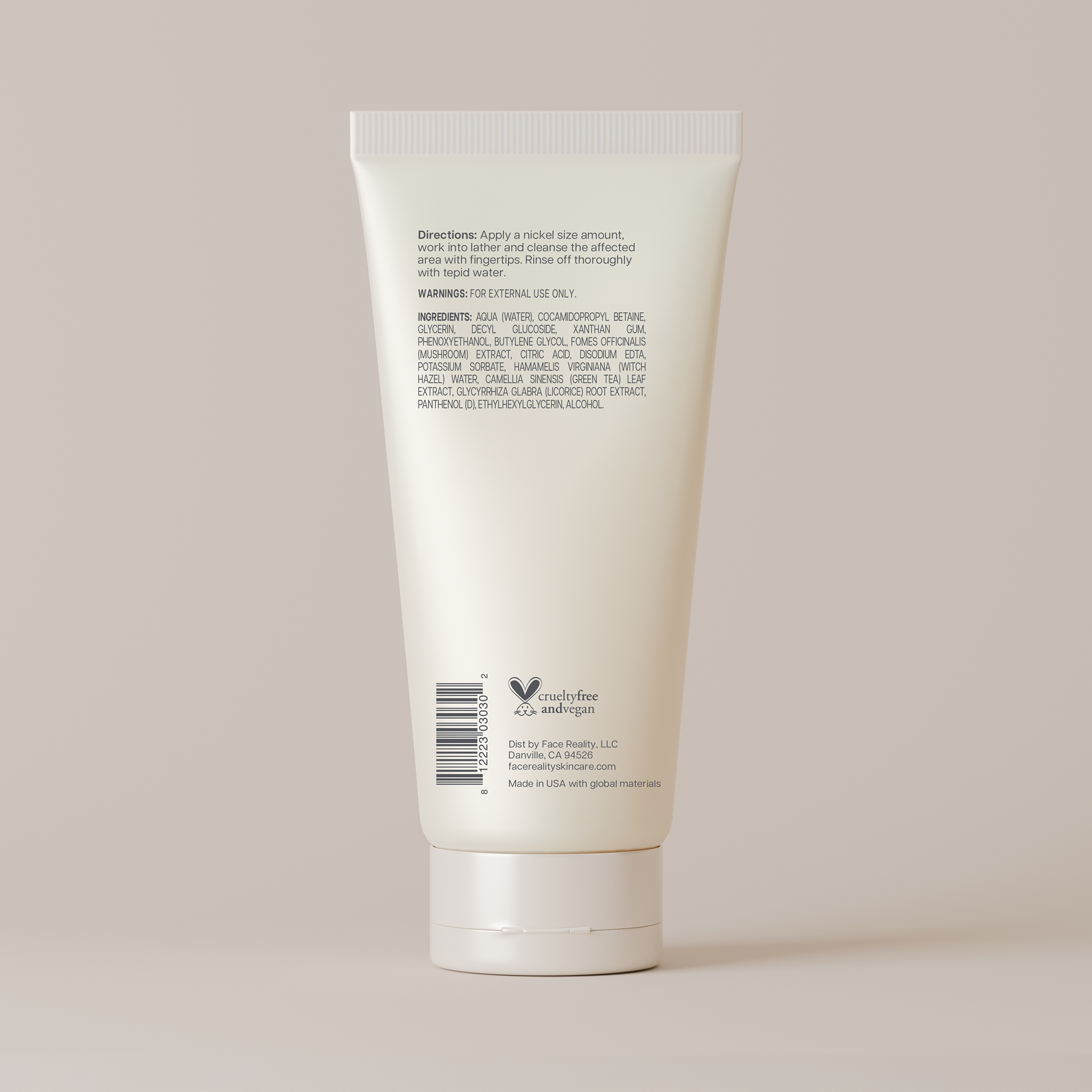 Face Reality Ultra Gentle Gel Cleanser – 180ml | Sulfate-Free Daily Cleanser for Sensitive & Acne-Prone Skin Face Reality Ultra Gentle Gel Cleanser – 180ml | Sulfate-Free Daily Cleanser for Sensitive & Acne-Prone Skin