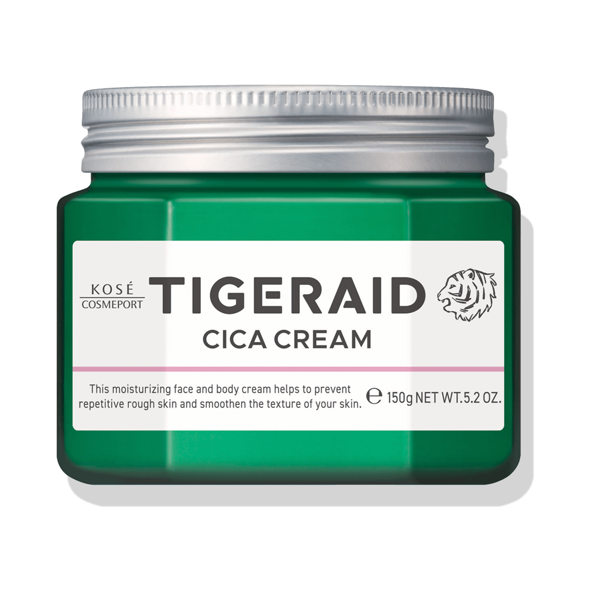 Kosé Tigeraid Cica Moisturizing Repair Cream for Face & Body – 150g | Intensive Moisture & Skin Barrier Repair for Sensitive Skin Kosé Tigeraid Cica Moisturizing Repair Cream for Face & Body – 150g | Intensive Moisture & Skin Barrier Repair for Sensitive Skin