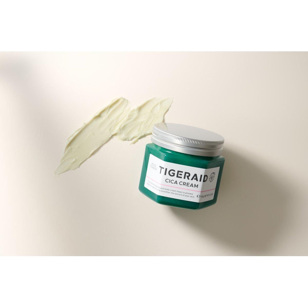 Kosé Tigeraid Cica Moisturizing Repair Cream for Face & Body – 150g | Intensive Moisture & Skin Barrier Repair for Sensitive Skin Kosé Tigeraid Cica Moisturizing Repair Cream for Face & Body – 150g | Intensive Moisture & Skin Barrier Repair for Sensitive Skin