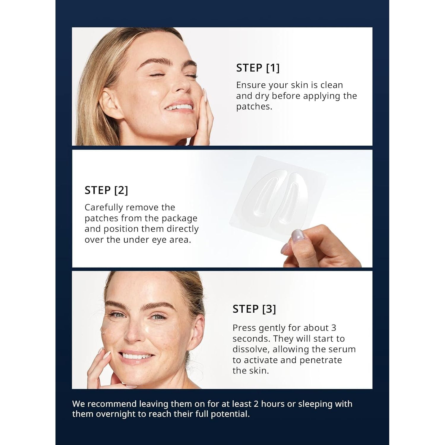 Depology Deepcare+™ Serum-Infused Micro Dart Patches – 8 Patches (4 Pairs) | Targeted Wrinkle-Reducing Overnight Patches Depology Deepcare+™ Serum-Infused Micro Dart Patches - 8 Patches (4 Pairs) 1.6 oz (45.6g)