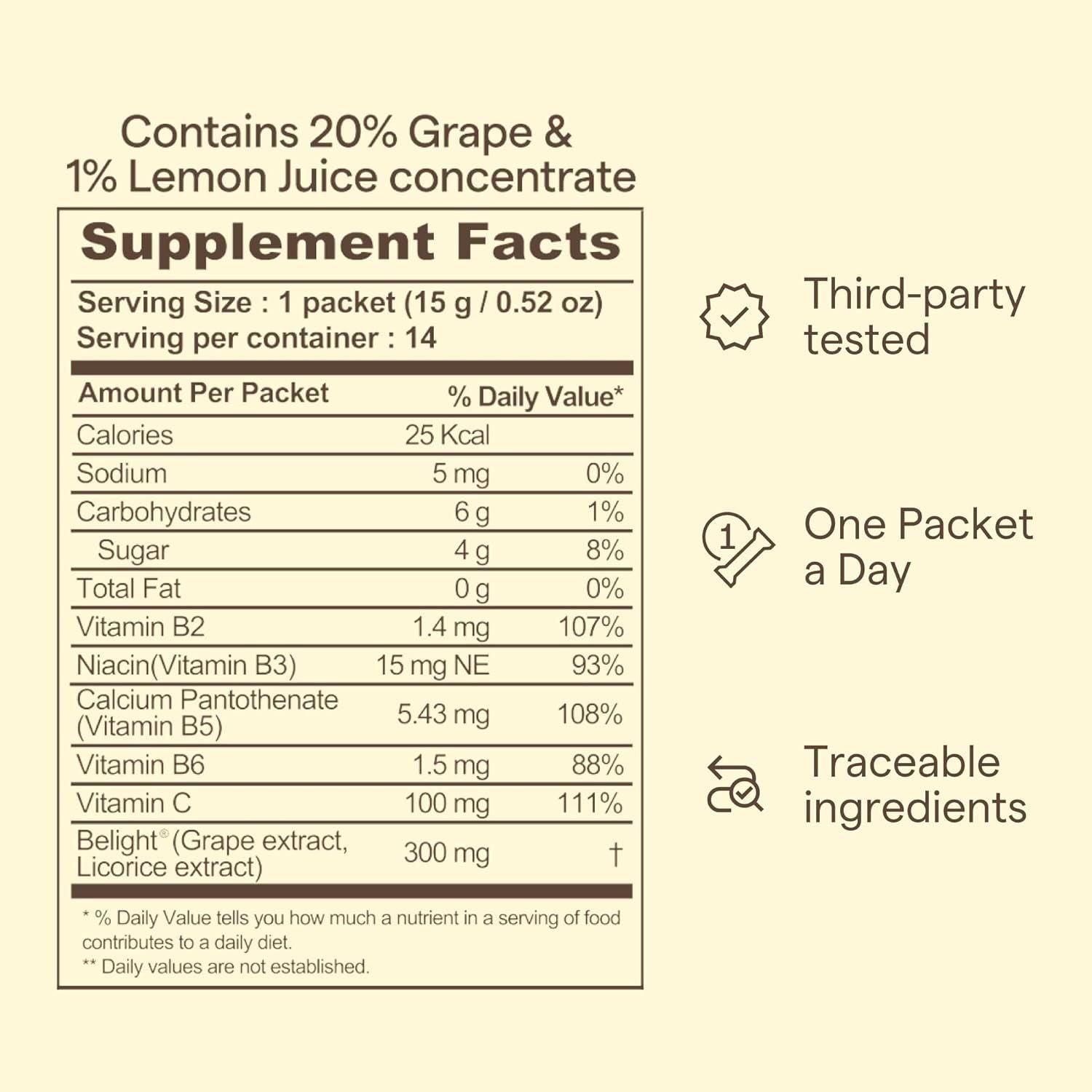 Ownist Triple Shine Grape – 14 Stick Packs | Brightening & Even Skin Tone Support Ownist Triple Shine Grape – 14 Stick Packs | Brightening & Even Skin Tone Support