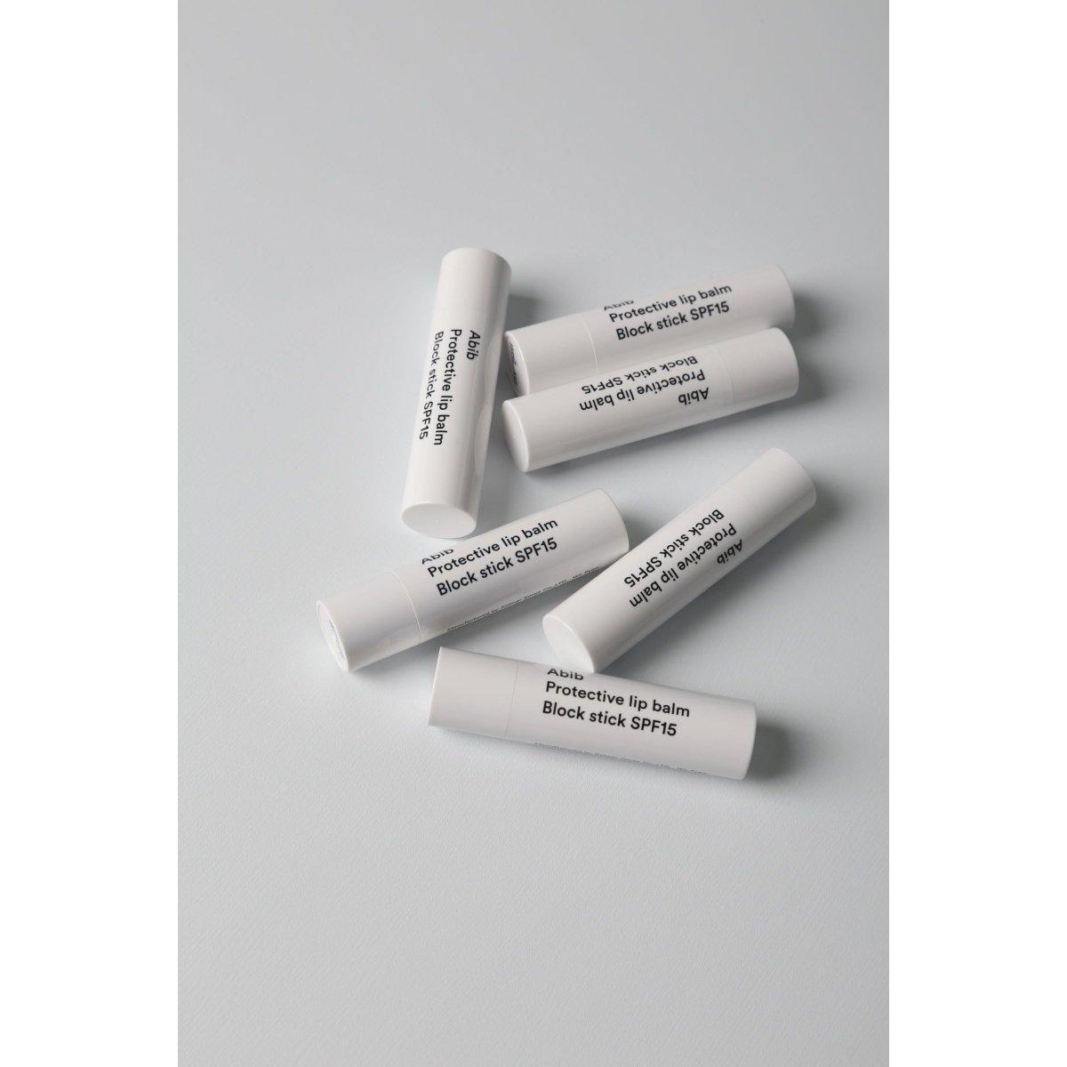 Abib Protective Lip Balm Block Stick SPF15 – 3.3g | All-Day Lip Moisture + Sun Protection Abib Protective Lip Balm Block Stick SPF15 - 3.3g | All - Day Moisture & Sun Protection - Glam Global UKAbib